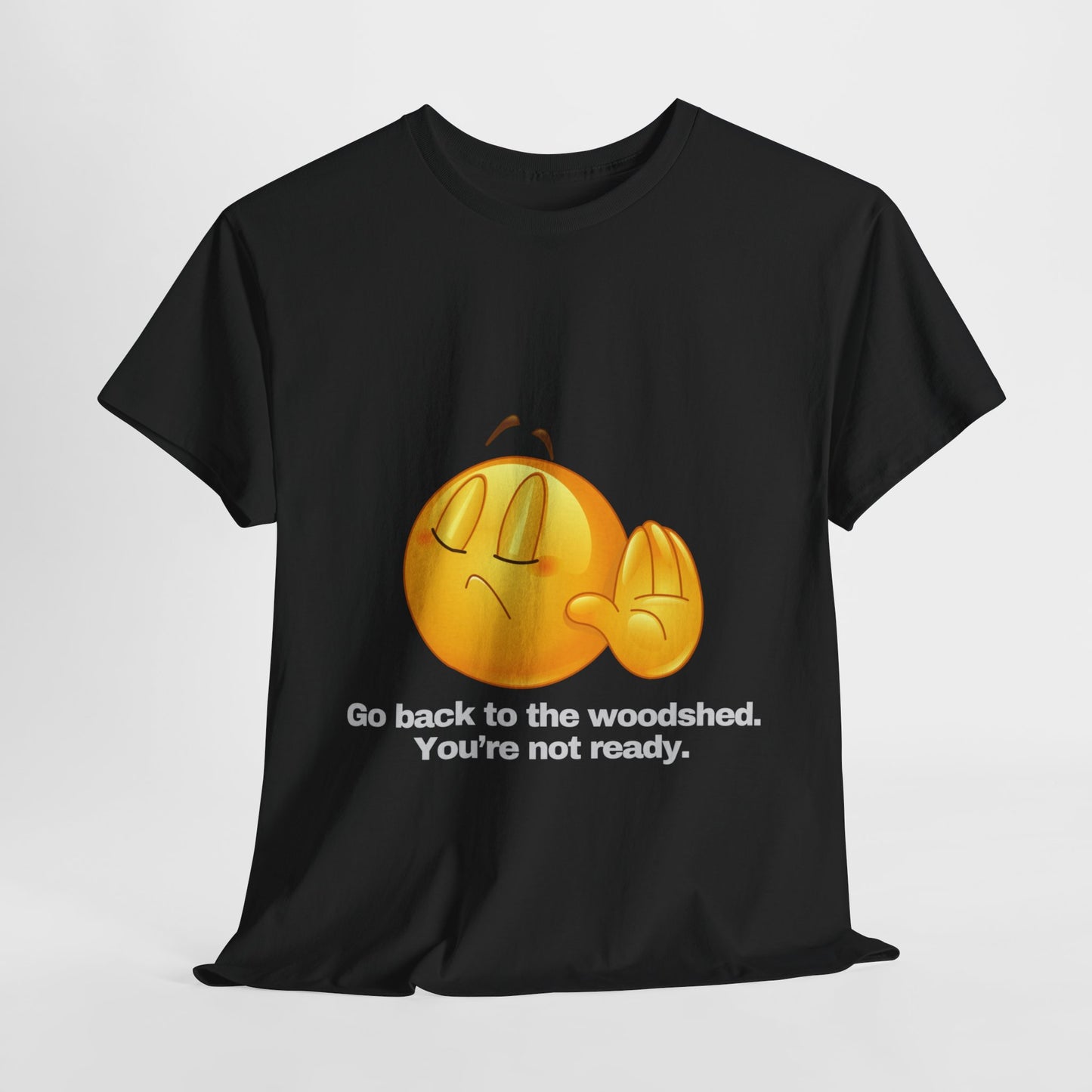 Gravitee 100% Cotton Graphic Adult T-Shirt | GO BACK TO THE WOODSHED
