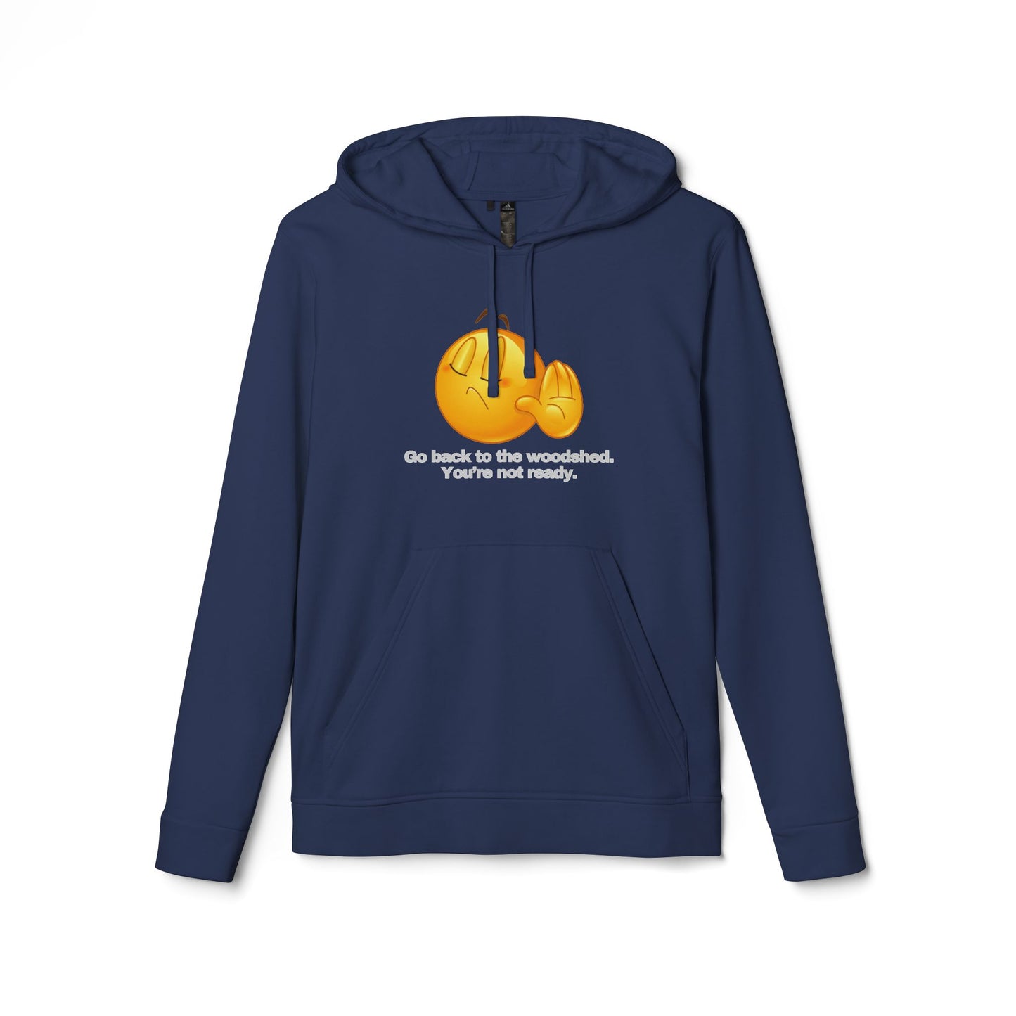 adidas® Personalized Unisex Fleece Hoodie by Gravitee | GO BACK TO THE WOODSHED