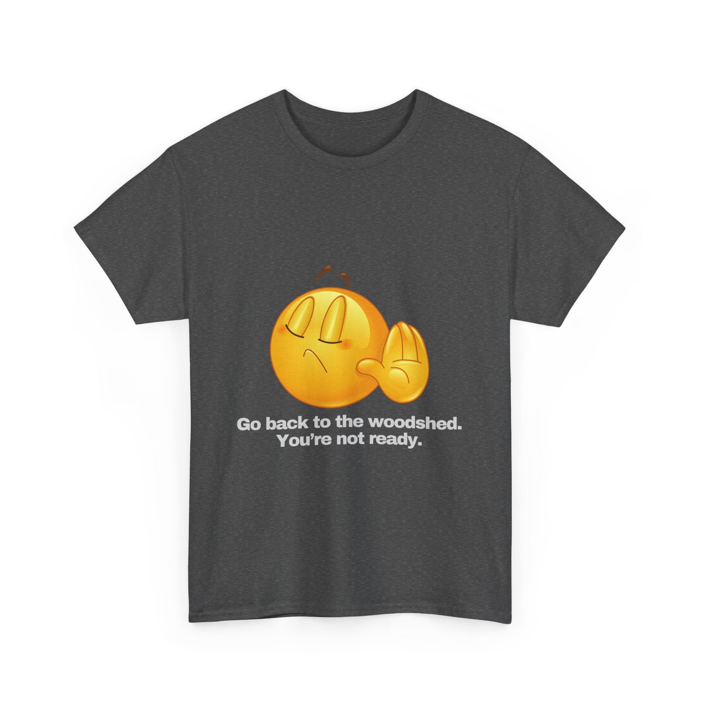 Gravitee 100% Cotton Graphic Adult T-Shirt | GO BACK TO THE WOODSHED