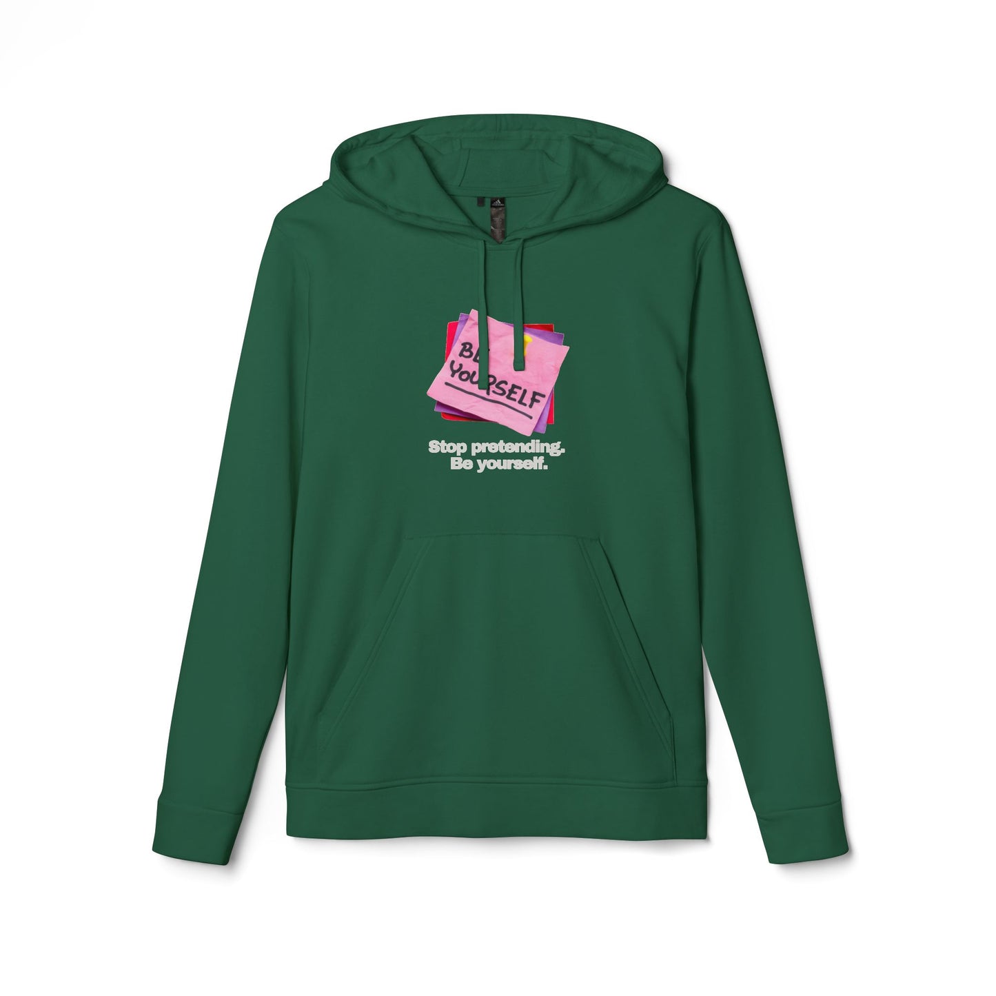 adidas® Personalized Unisex Fleece Hoodie by Gravitee | STOP PRETENDING