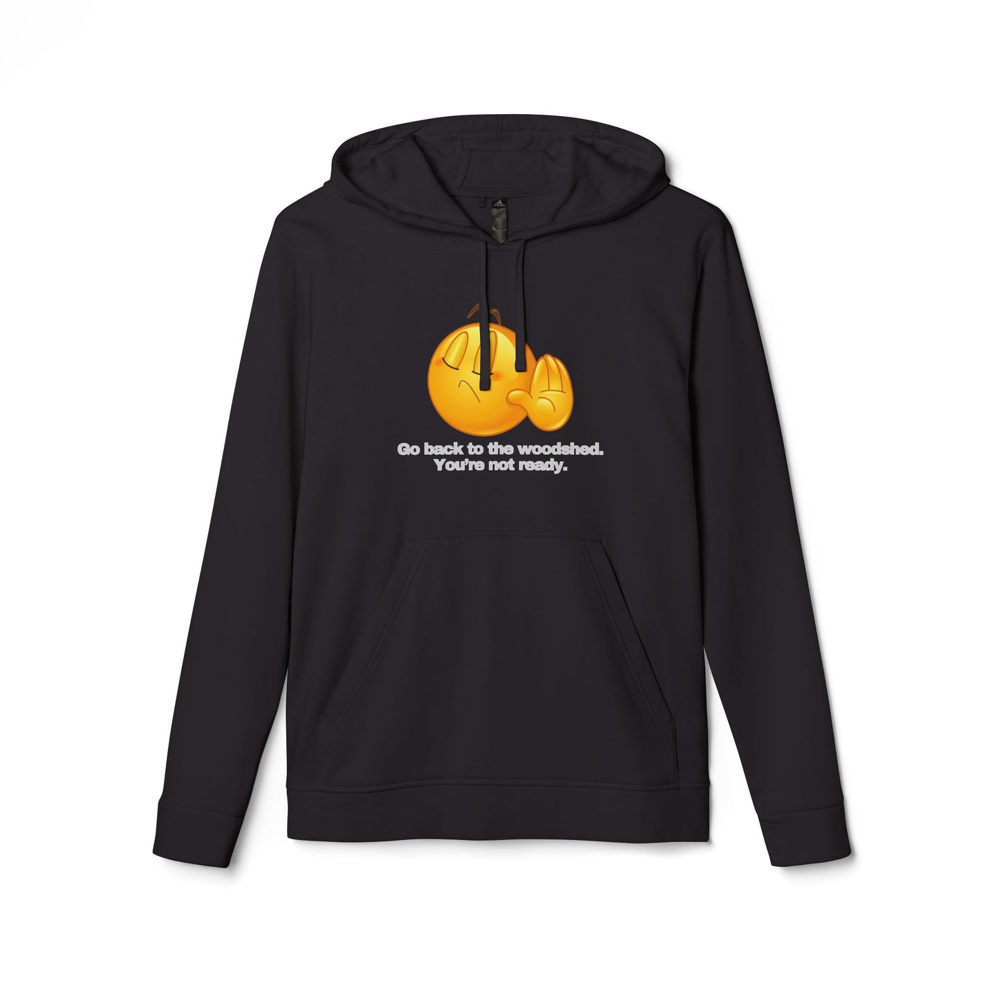 adidas® Personalized Unisex Fleece Hoodie by Gravitee | GO BACK TO THE WOODSHED