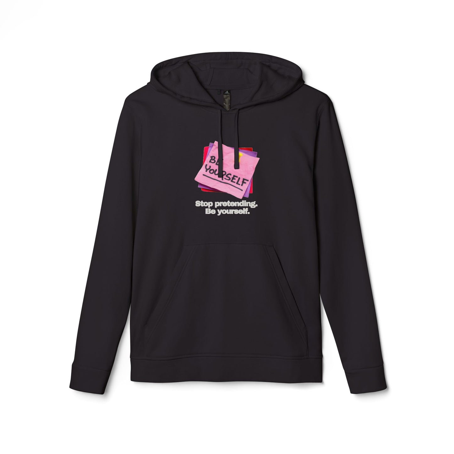 adidas® Personalized Unisex Fleece Hoodie by Gravitee | STOP PRETENDING
