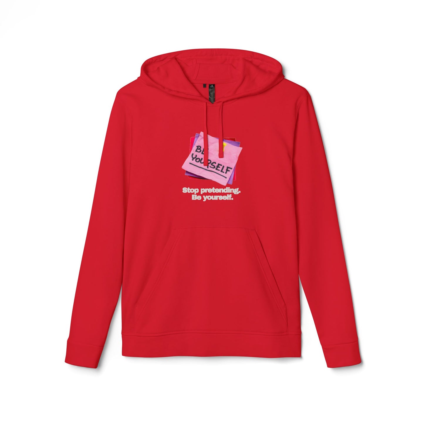 adidas® Personalized Unisex Fleece Hoodie by Gravitee | STOP PRETENDING
