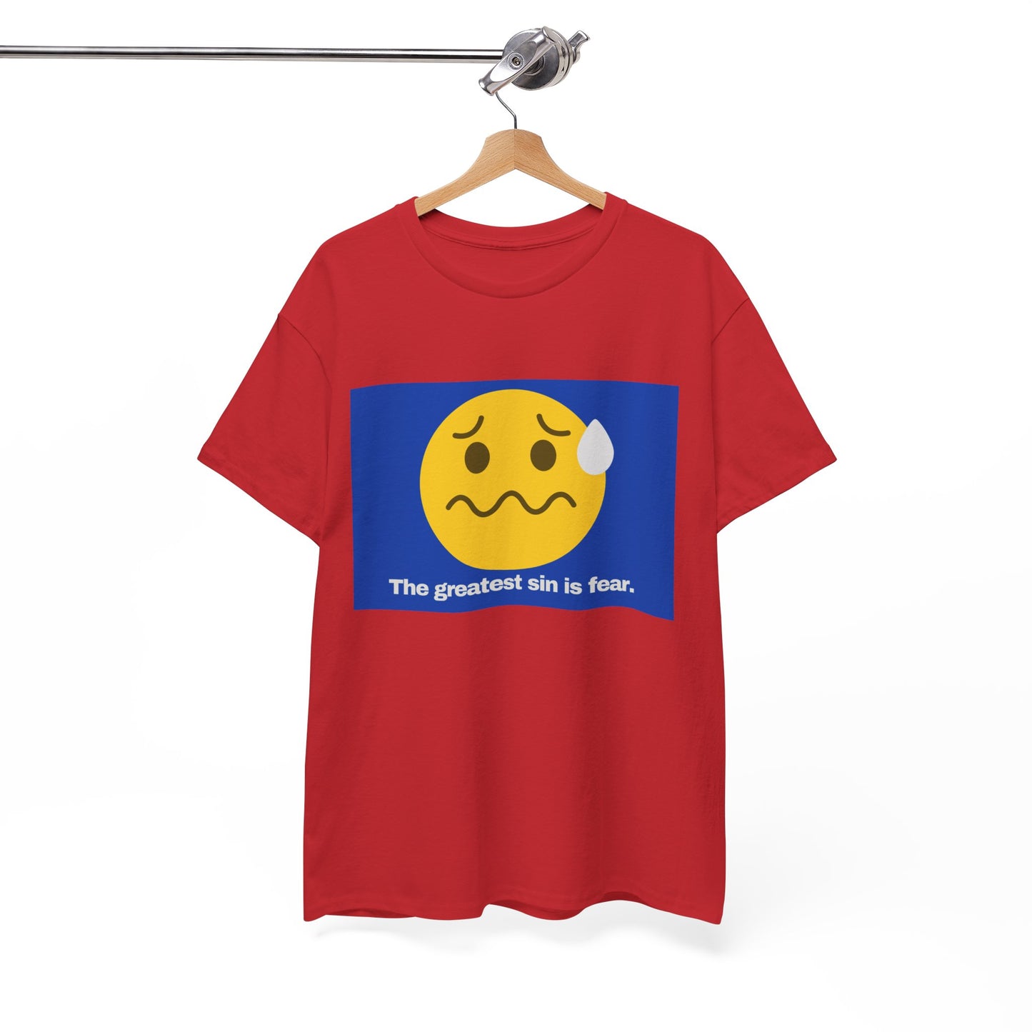 Gravitee 100% Cotton Graphic Adult T-Shirt | FEAR IS THE GREATEST SIN