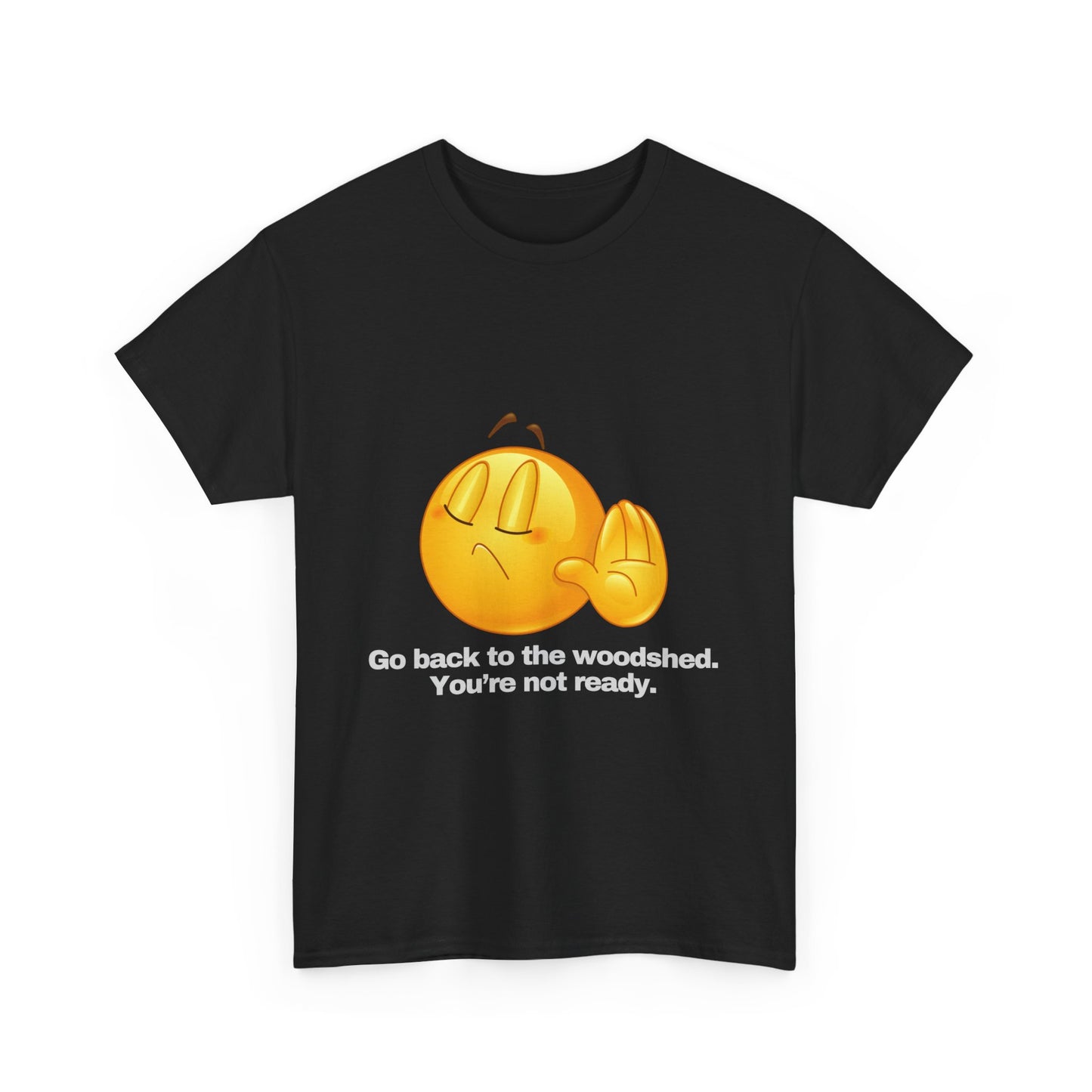 Gravitee 100% Cotton Graphic Adult T-Shirt | GO BACK TO THE WOODSHED