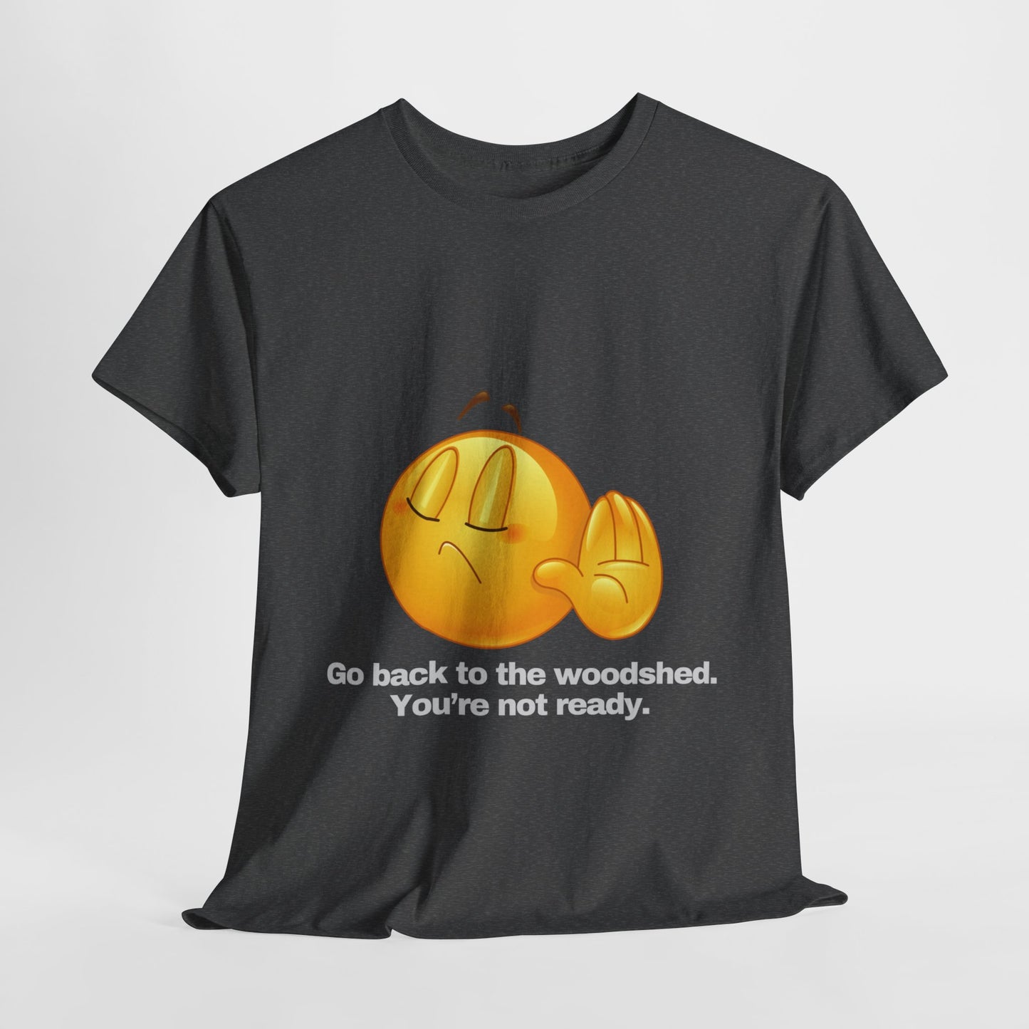 Gravitee 100% Cotton Graphic Adult T-Shirt | GO BACK TO THE WOODSHED