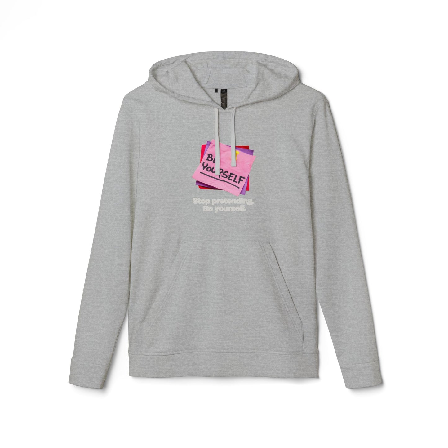 adidas® Personalized Unisex Fleece Hoodie by Gravitee | STOP PRETENDING