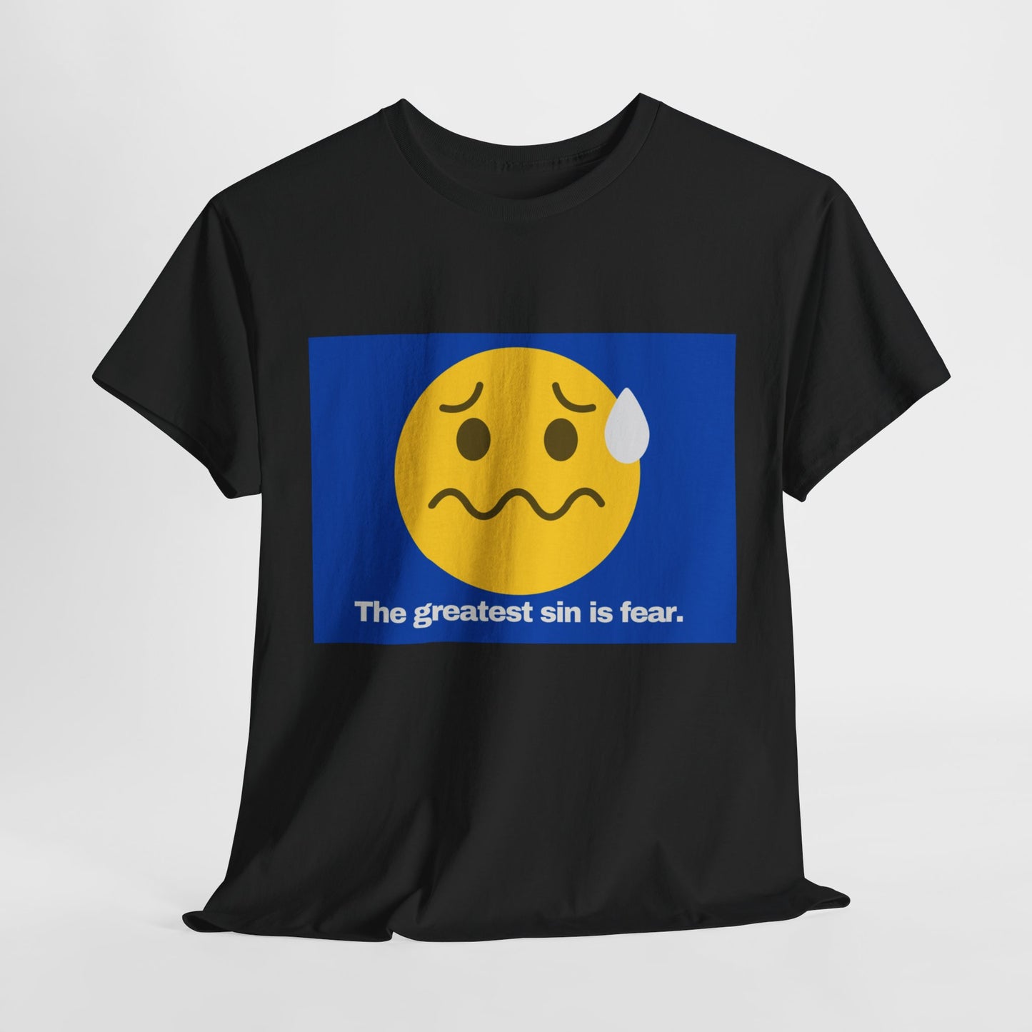 Gravitee 100% Cotton Graphic Adult T-Shirt | FEAR IS THE GREATEST SIN