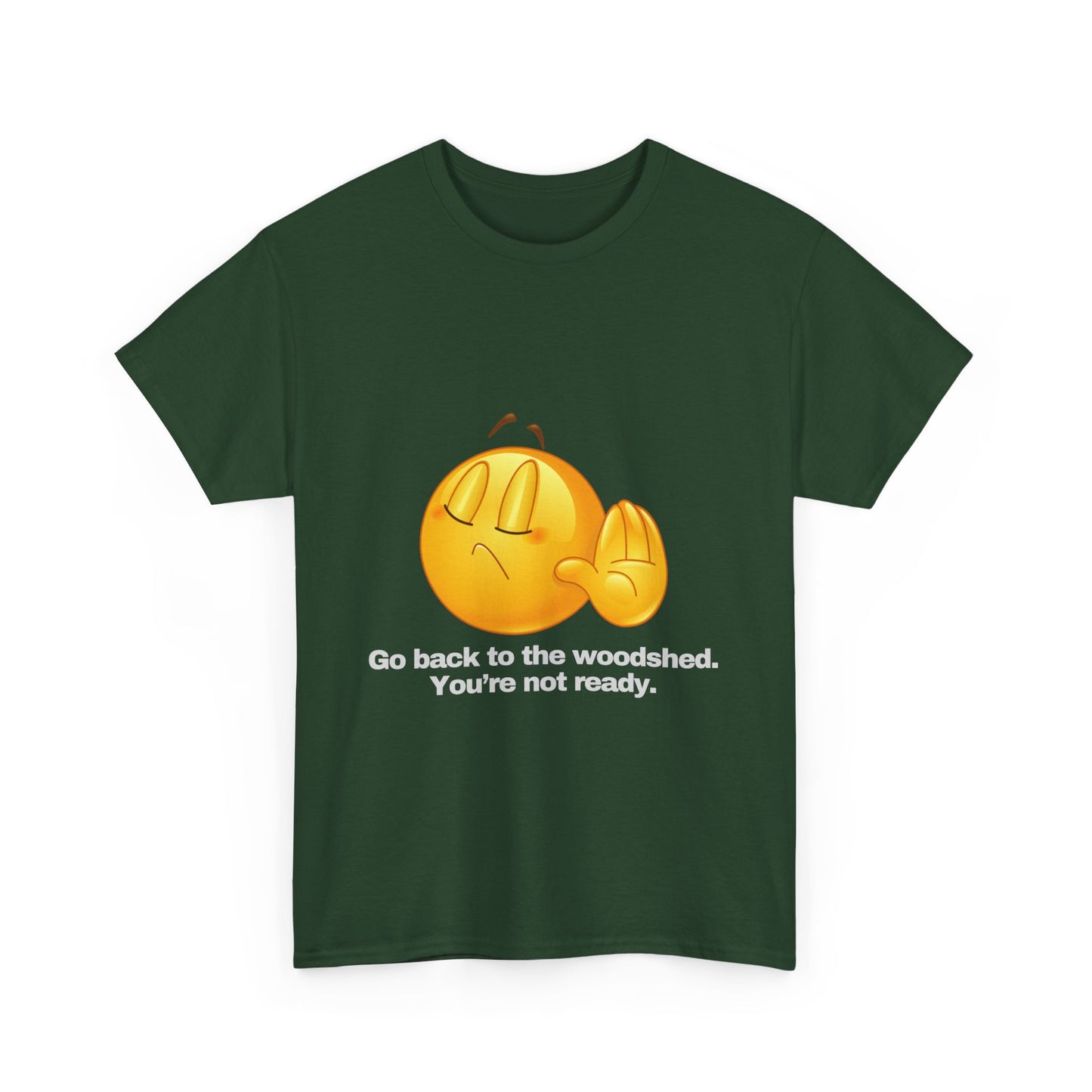 Gravitee 100% Cotton Graphic Adult T-Shirt | GO BACK TO THE WOODSHED