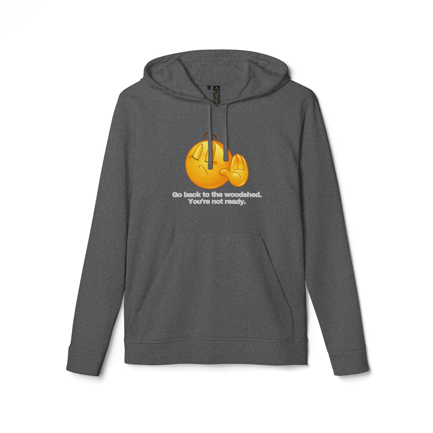 adidas® Personalized Unisex Fleece Hoodie by Gravitee | GO BACK TO THE WOODSHED