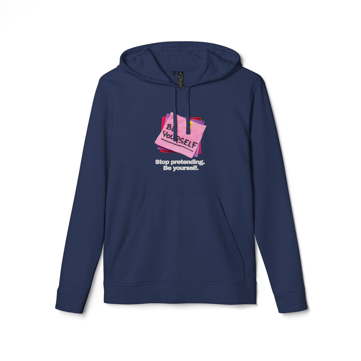 adidas® Personalized Unisex Fleece Hoodie by Gravitee | STOP PRETENDING
