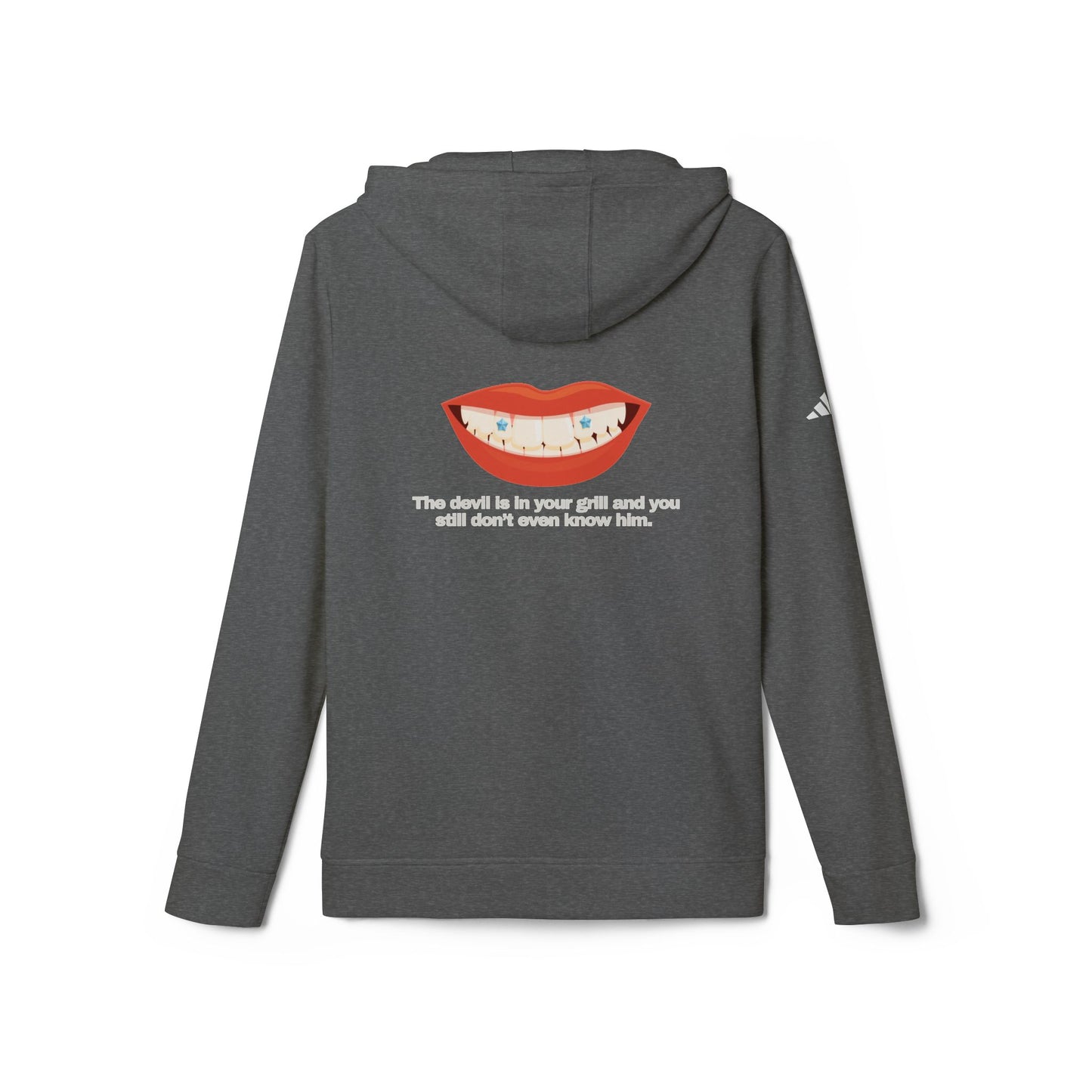 adidas® Personalized Unisex Fleece Hoodie by Gravitee | THE DEVIL IS IN YOUR GRILL