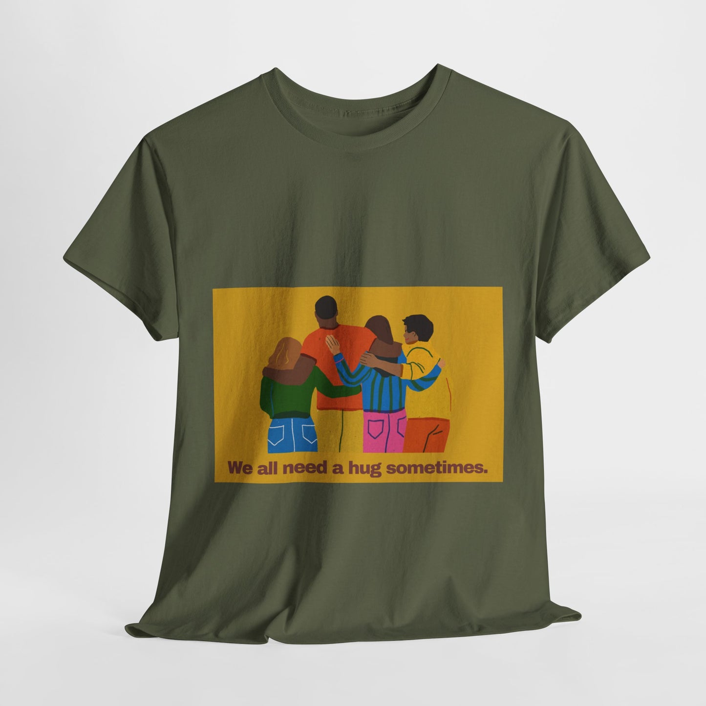 Gravitee 100% Cotton Graphic Adult T-Shirt | HUG IT OUT