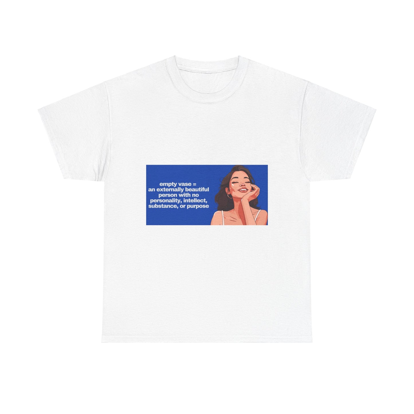 Gravitee 100% Cotton Graphic Adult T-Shirt | EMPTY VASE