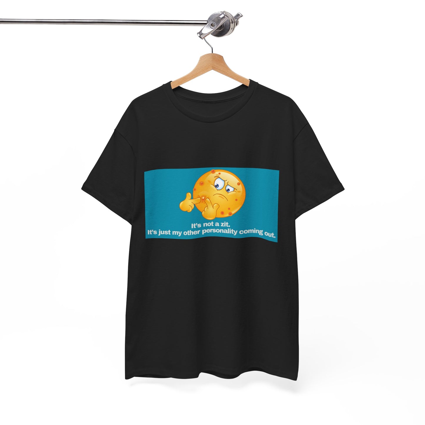 Gravitee 100% Cotton Graphic Adult T-Shirt | IIT'S NOT A ZIT