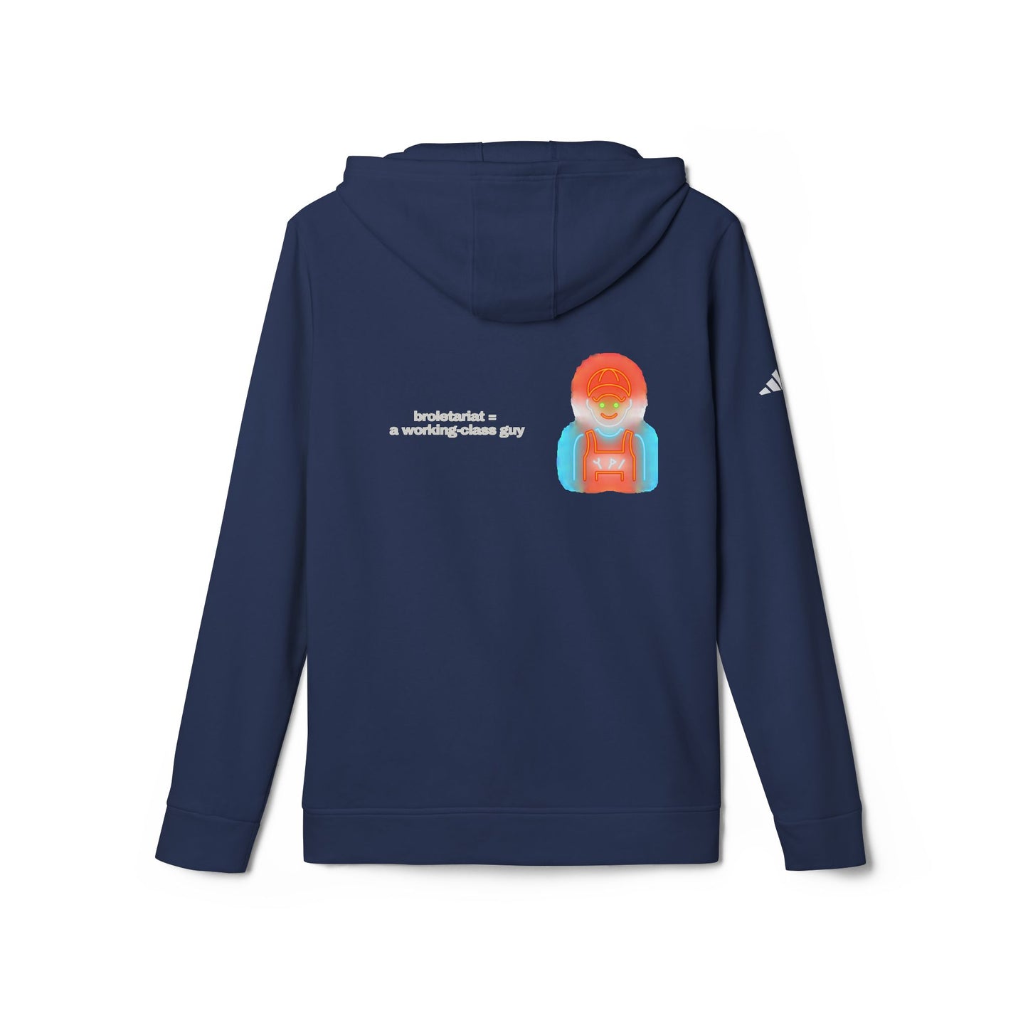adidas® Personalized Unisex Fleece Hoodie by Gravitee | BROLETARIAT