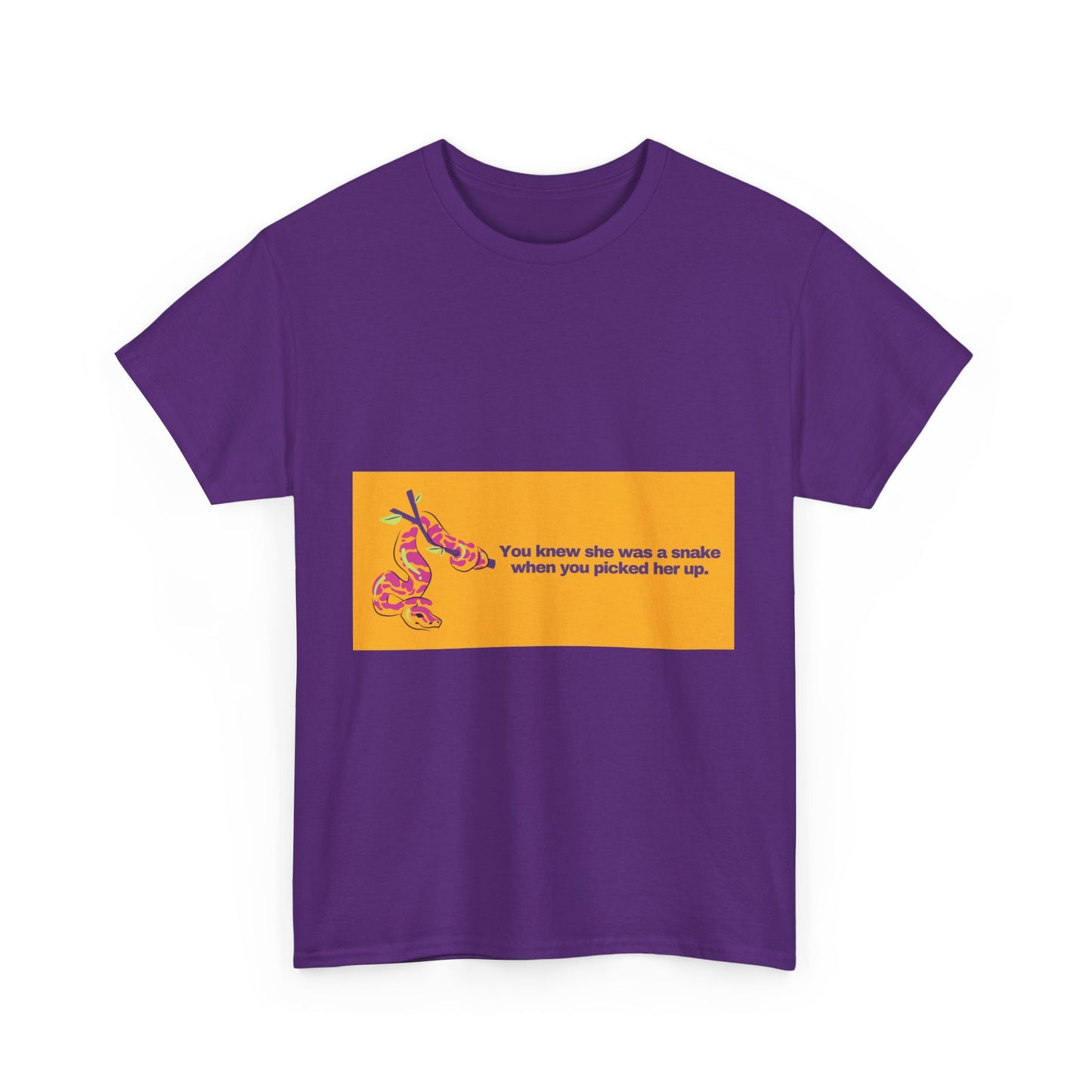 Gravitee Snarky Tee | You knew he was a snake when you picked him up