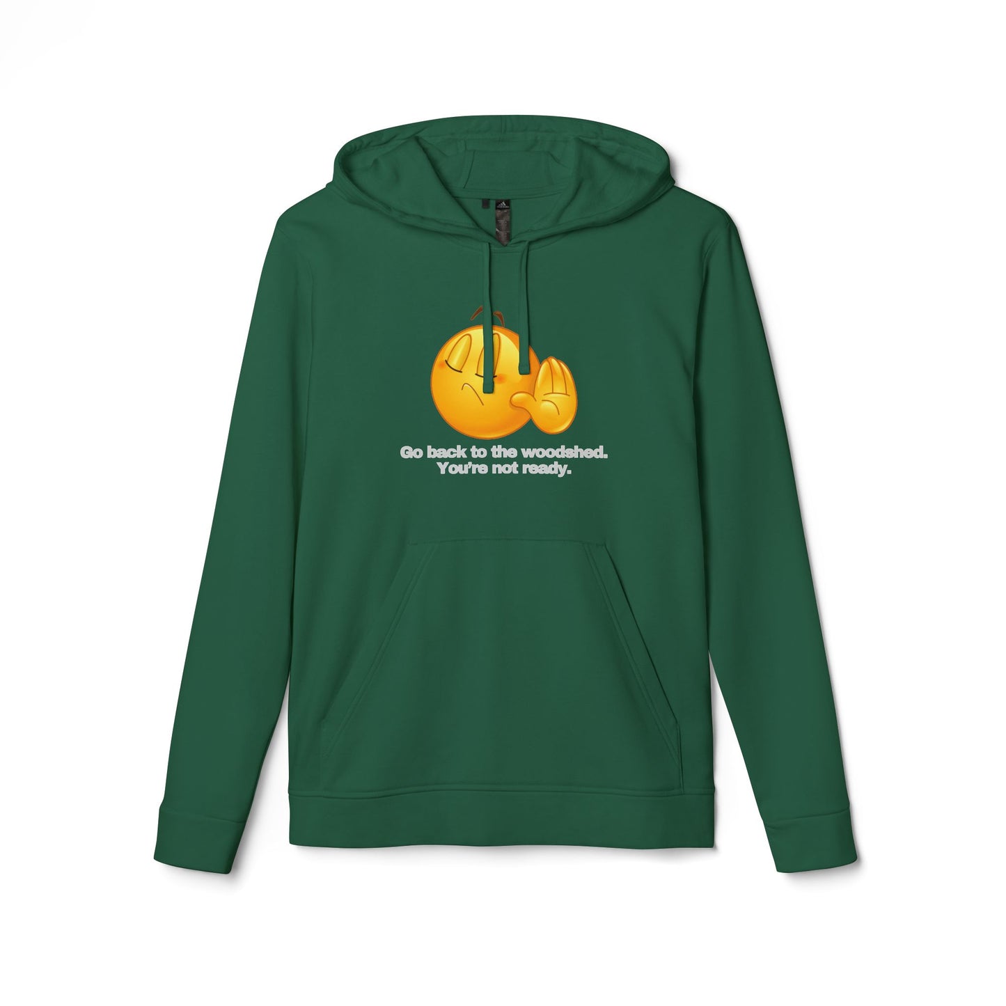 adidas® Personalized Unisex Fleece Hoodie by Gravitee | GO BACK TO THE WOODSHED