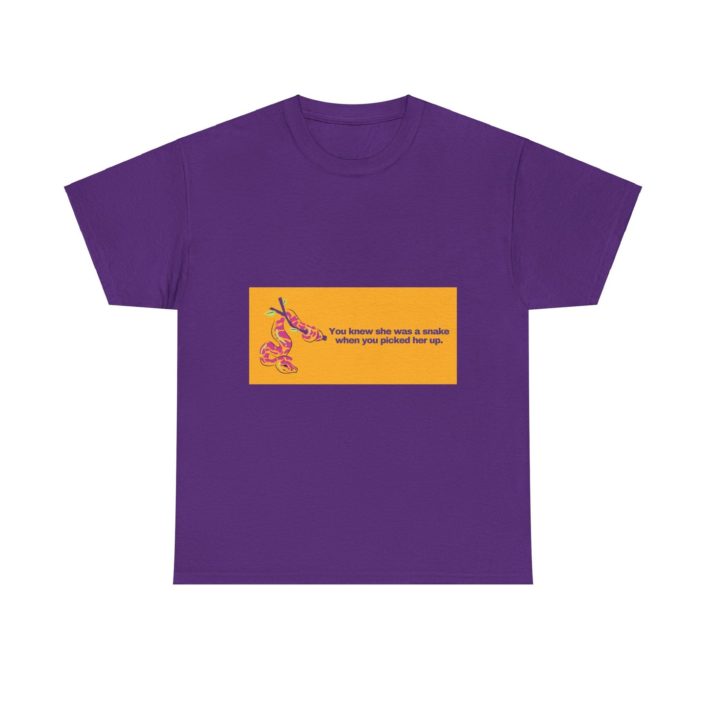 Gravitee Snarky Tee | You knew he was a snake when you picked him up