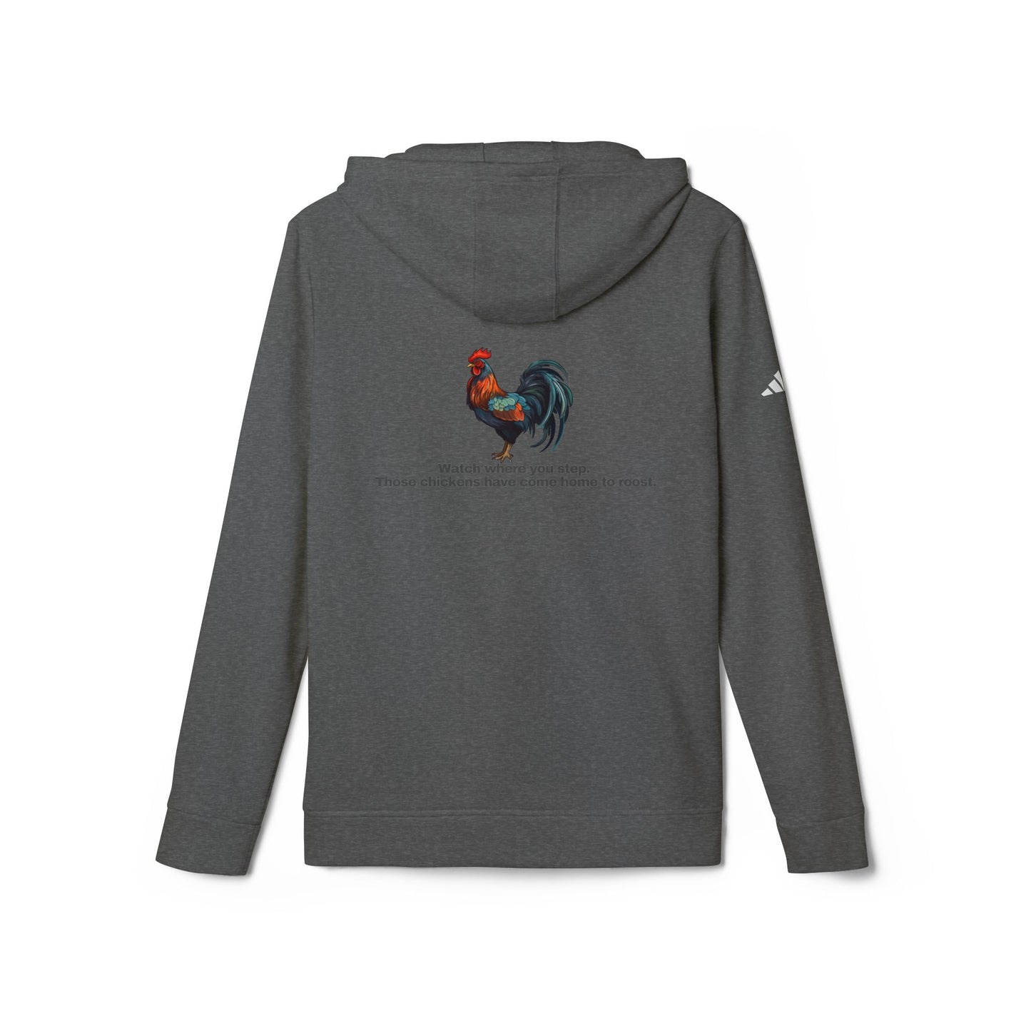 adidas® Personalized Unisex Fleece Hoodie by Gravitee | WATCH WHERE YOU STEP