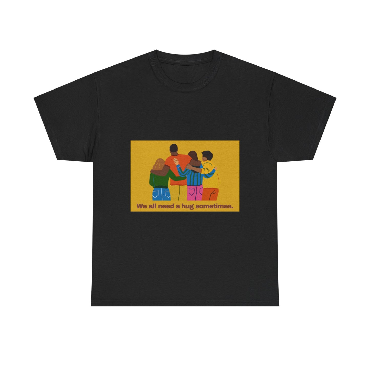 Gravitee 100% Cotton Graphic Adult T-Shirt | HUG IT OUT