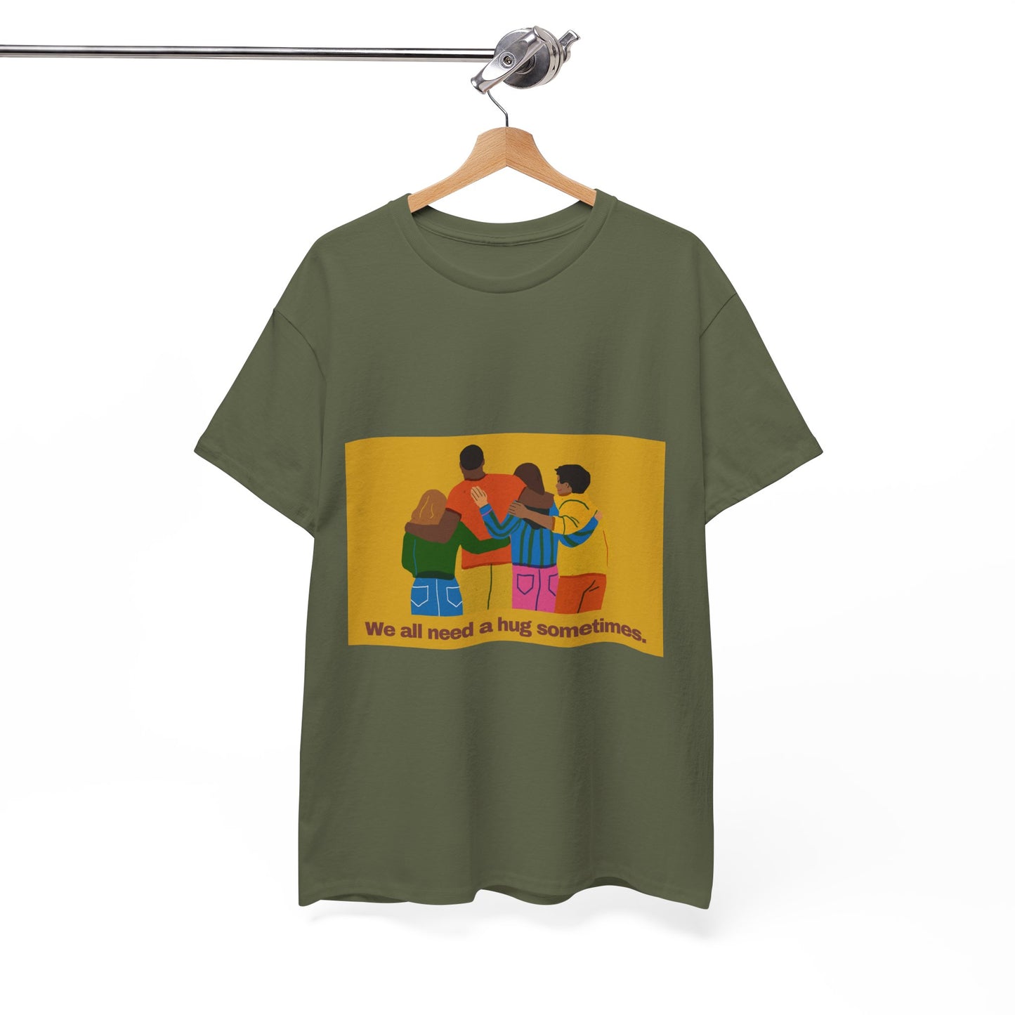 Gravitee 100% Cotton Graphic Adult T-Shirt | HUG IT OUT