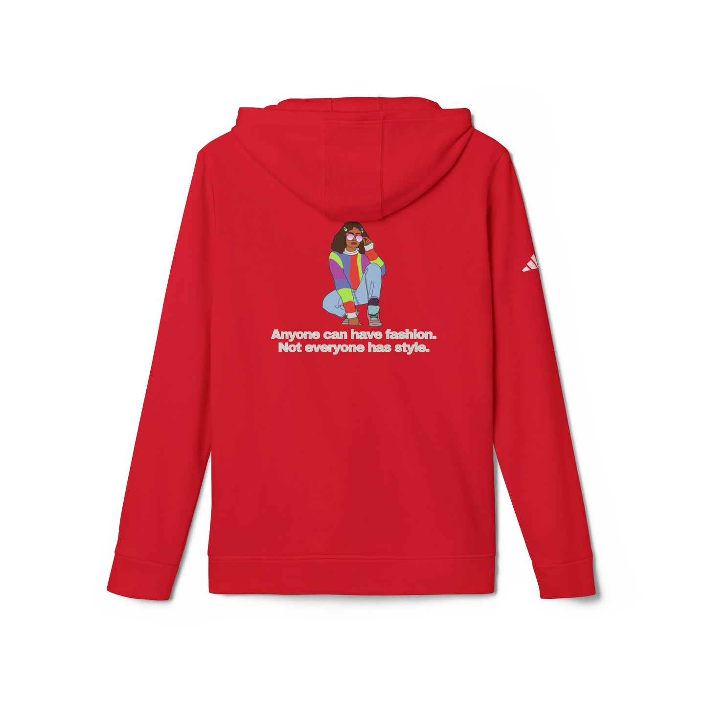 adidas® Personalized Unisex Fleece Hoodie by Gravitee | ANYBODY CAN HAVE FASHION