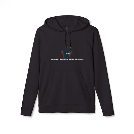 adidas® Personalized Unisex Fleece Hoodie by Gravitee | IF YOU DON'T DO POLITICS