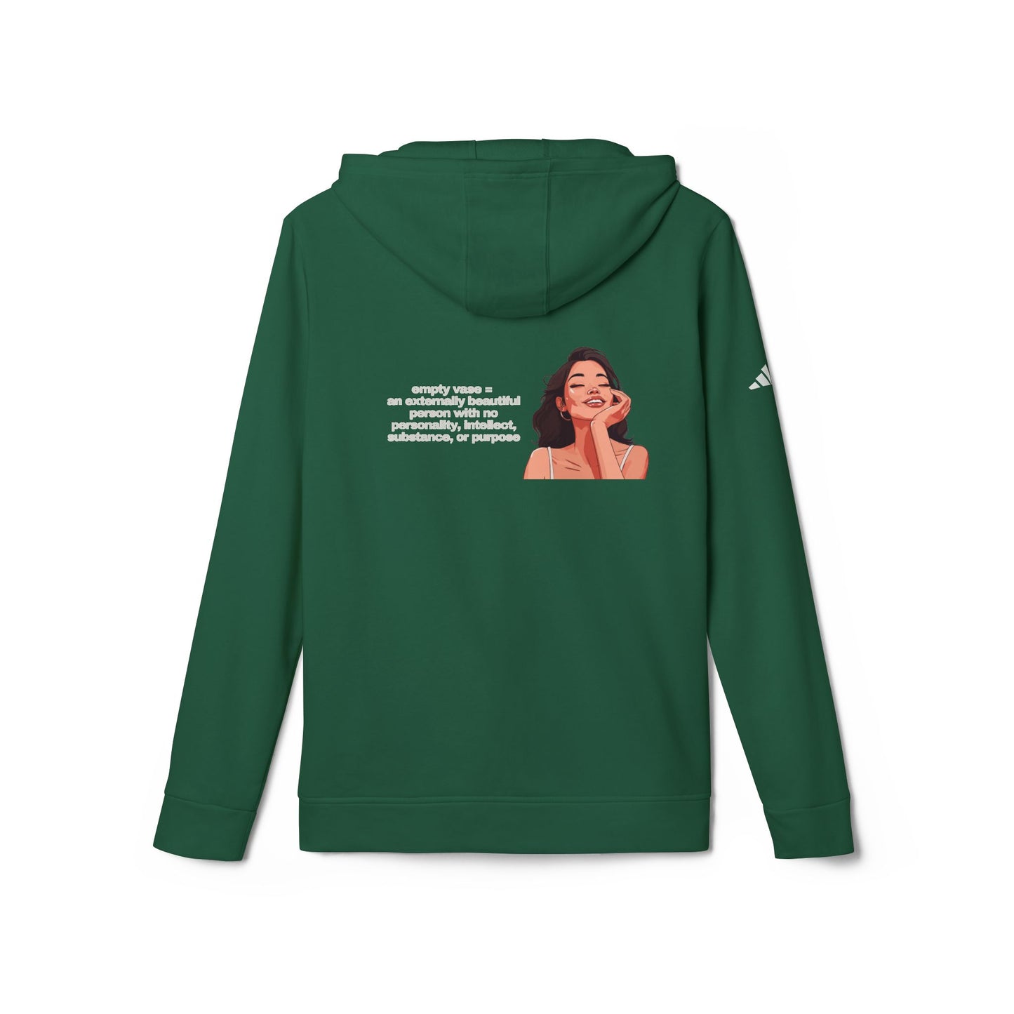 adidas® Personalized Unisex Fleece Hoodie by Gravitee | EMPTY VASE