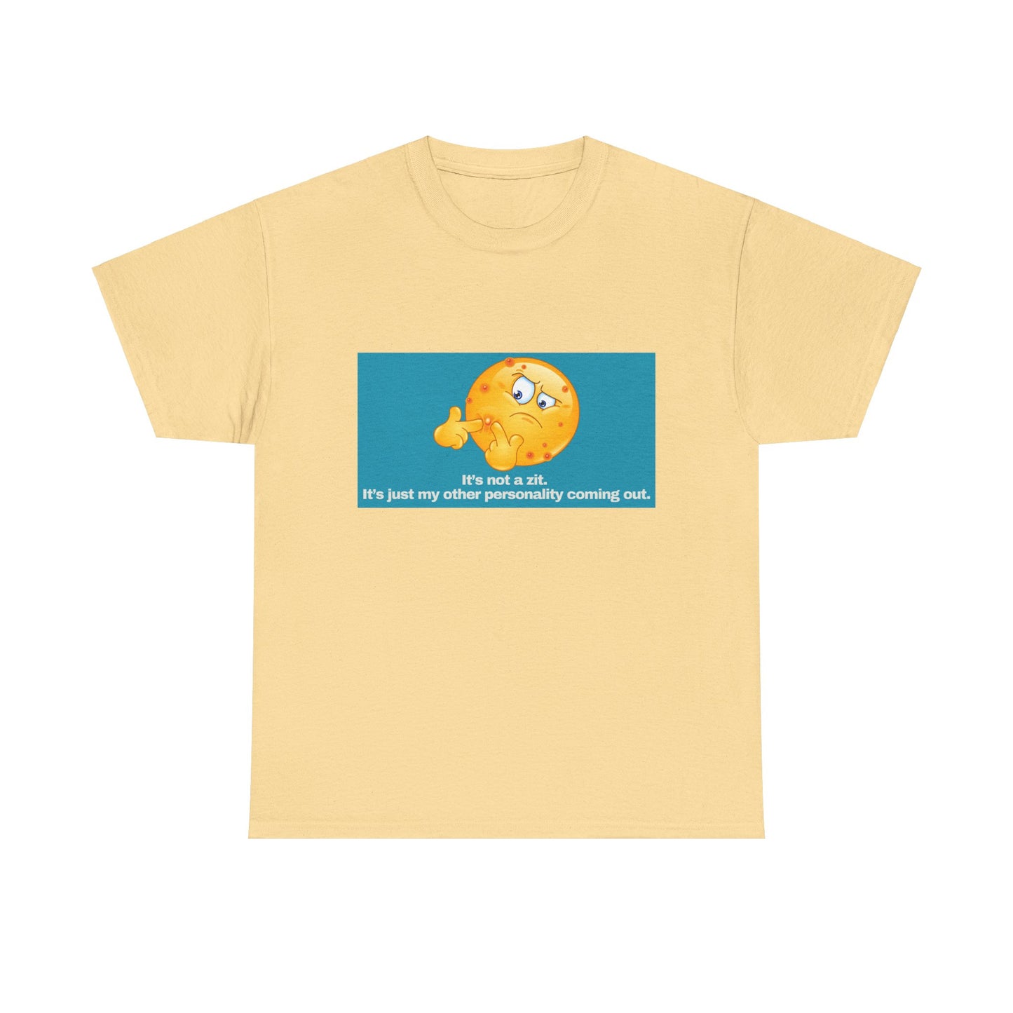 Gravitee 100% Cotton Graphic Adult T-Shirt | IIT'S NOT A ZIT