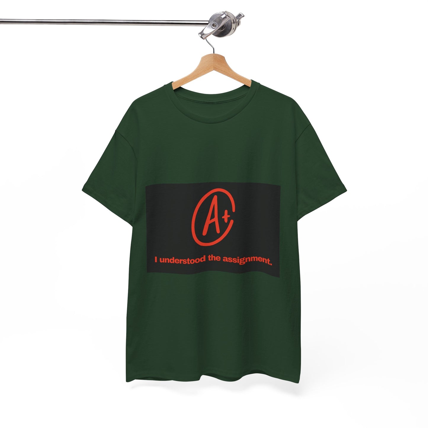Gravitee 100% Cotton Graphic Adult T-Shirt | I UNDERSTOOD THE ASSIGNMENT