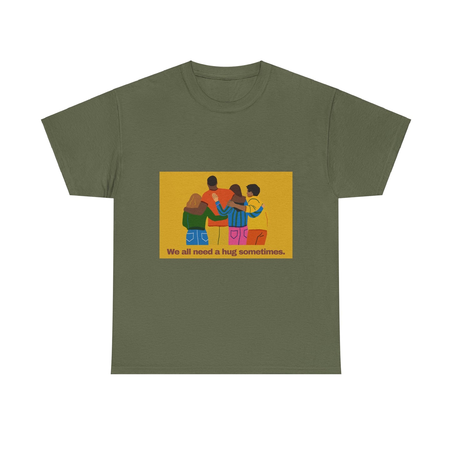 Gravitee 100% Cotton Graphic Adult T-Shirt | HUG IT OUT