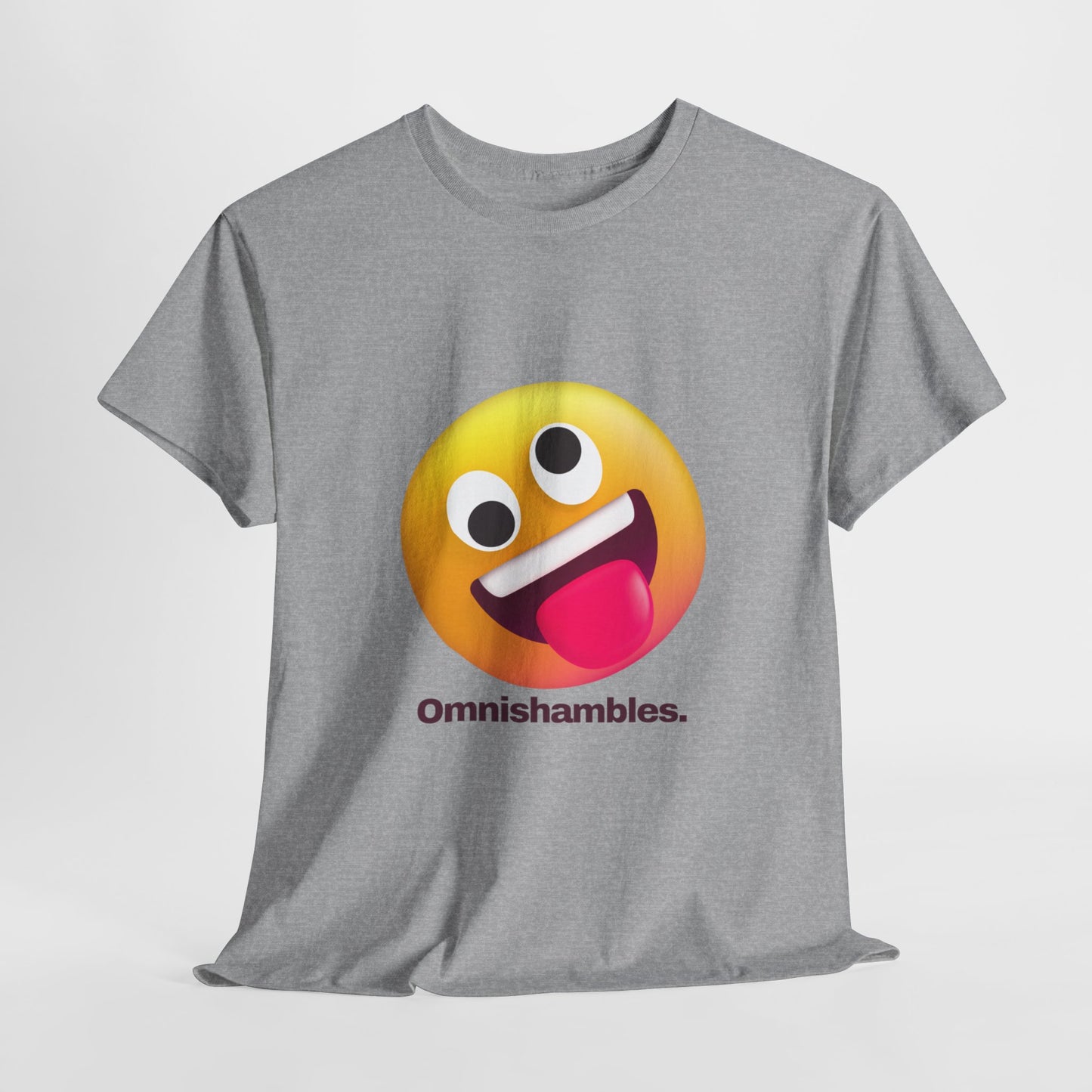 Gravitee 100% Cotton Graphic Adult T-Shirt | OMNISHAMBLES
