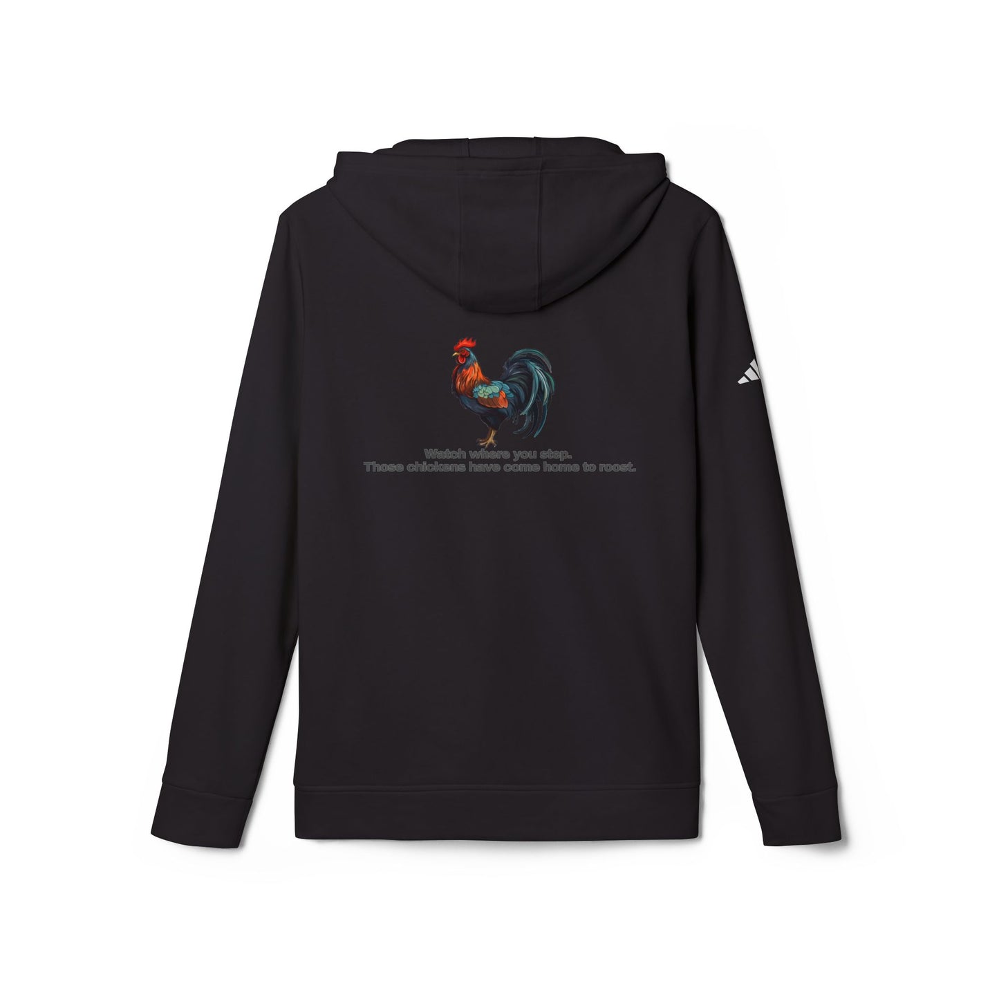 adidas® Personalized Unisex Fleece Hoodie by Gravitee | WATCH WHERE YOU STEP