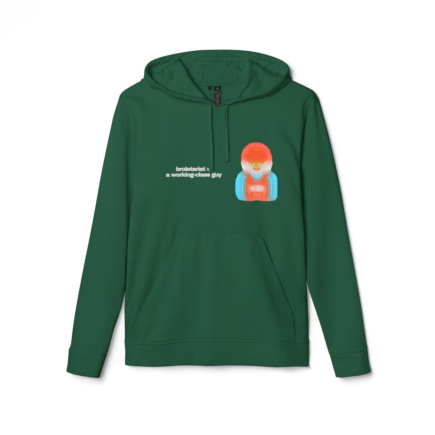 adidas® Personalized Unisex Fleece Hoodie by Gravitee | BROLETARIAT