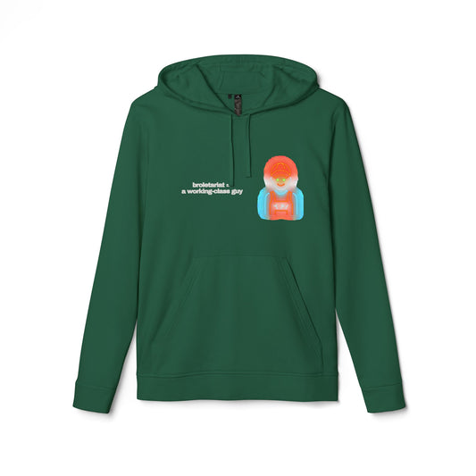 adidas® Personalized Unisex Fleece Hoodie by Gravitee | BROLETARIAT