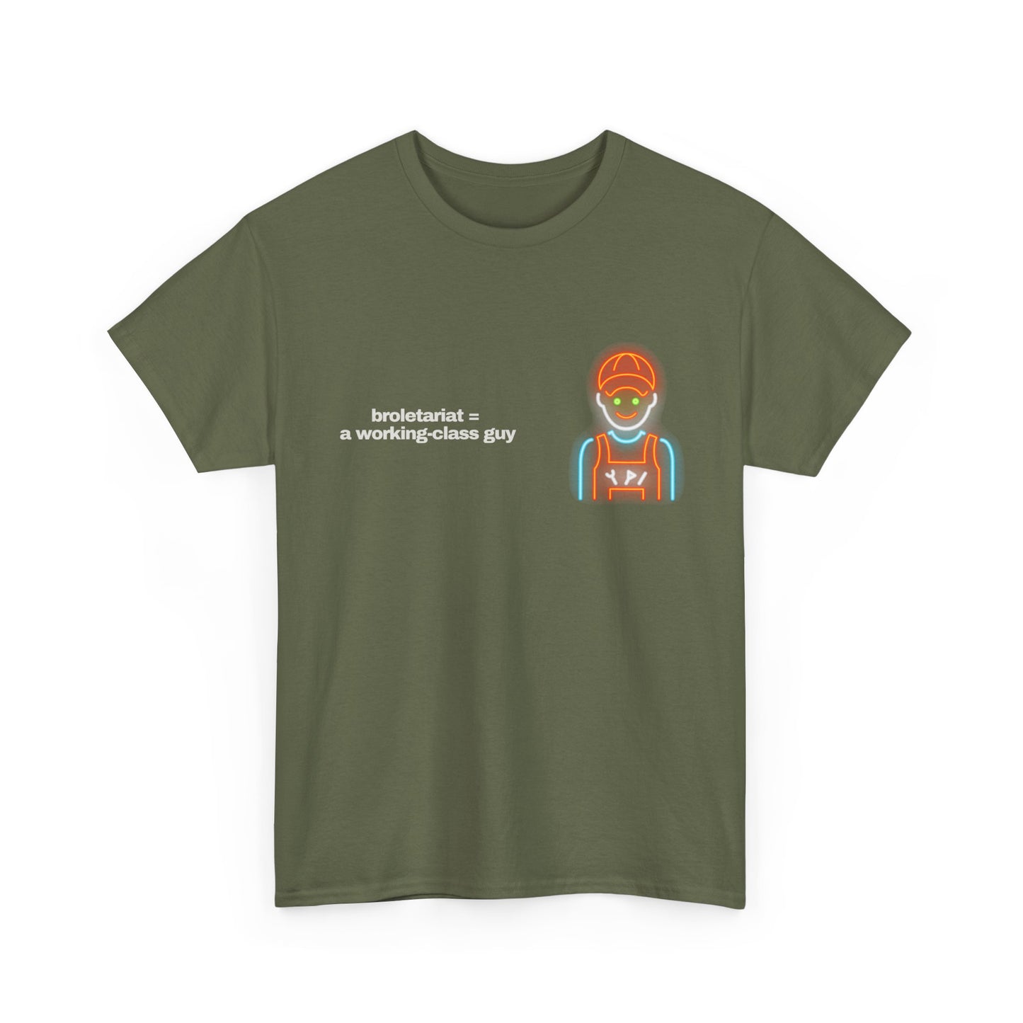 Gravitee 100% Cotton Graphic Adult T-Shirt | BROLETARIAT