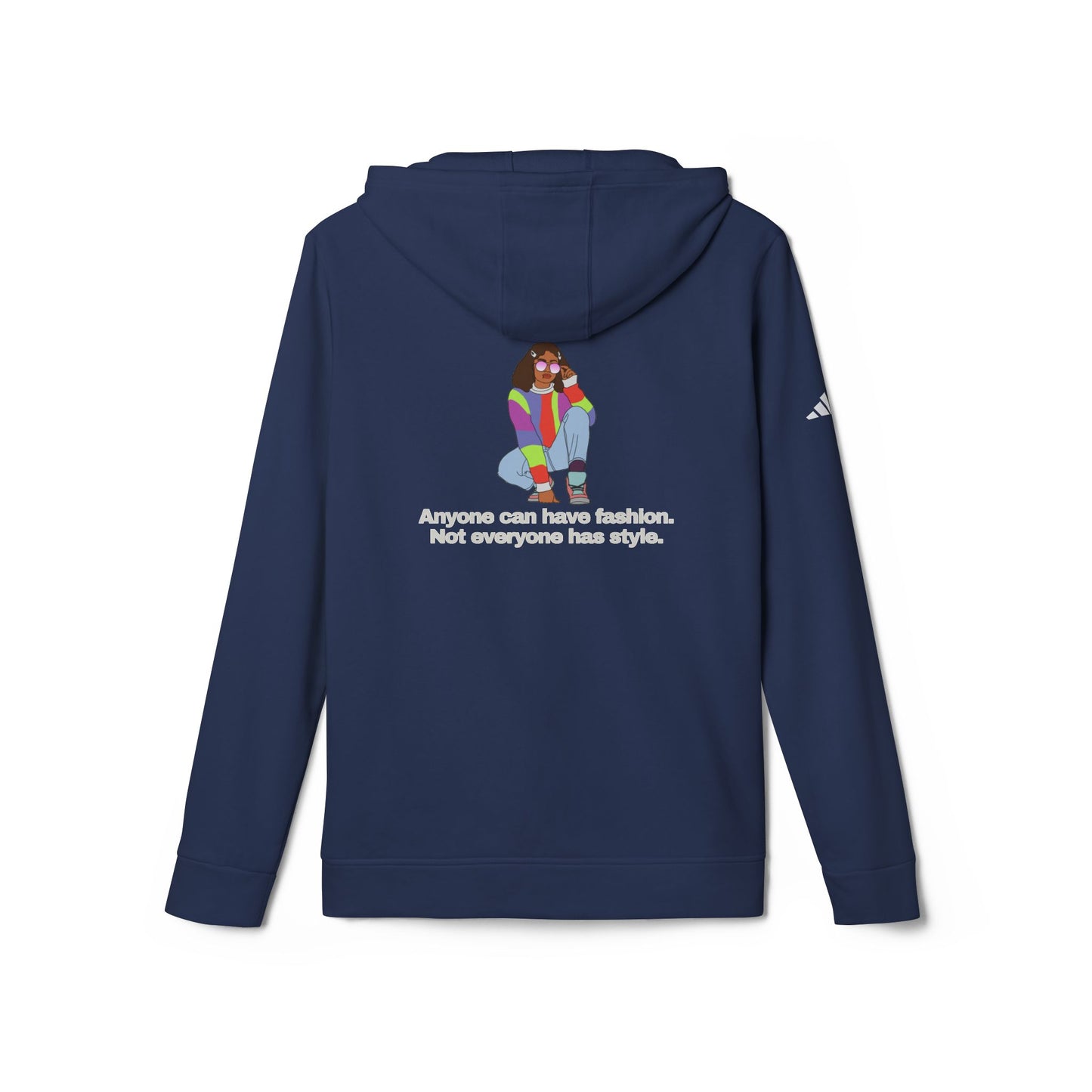 adidas® Personalized Unisex Fleece Hoodie by Gravitee | ANYBODY CAN HAVE FASHION