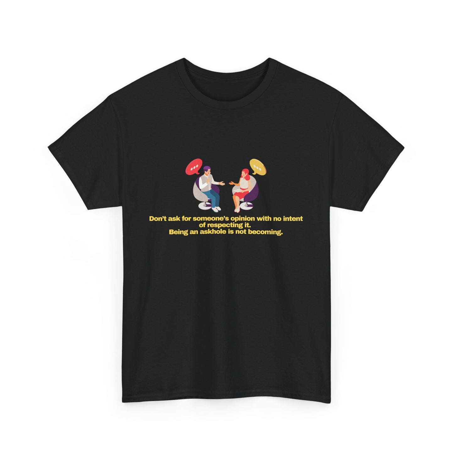 Gravitee 100% Cotton Graphic Adult T-Shirt | BEING AN ASKHOLE...