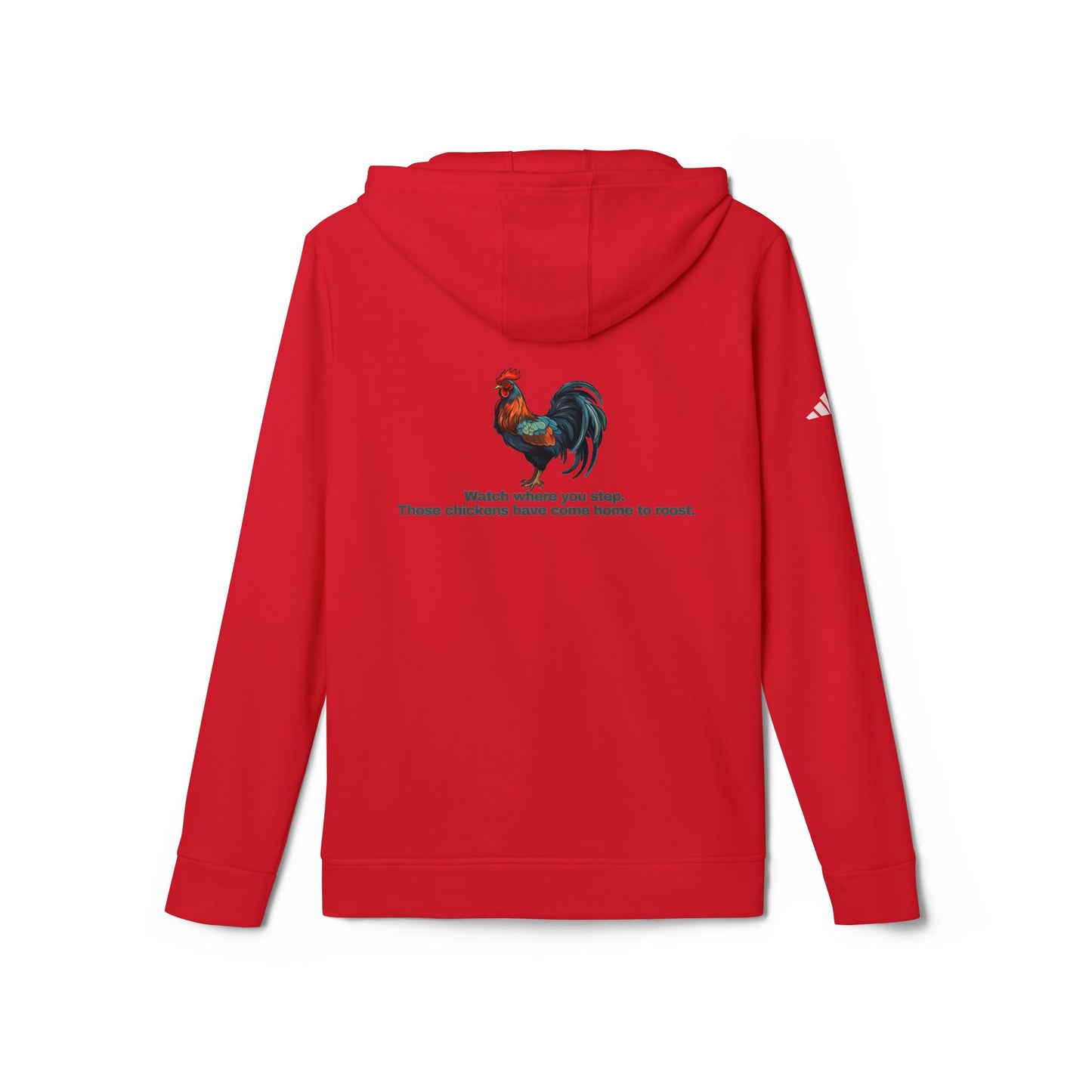 adidas® Personalized Unisex Fleece Hoodie by Gravitee | WATCH WHERE YOU STEP