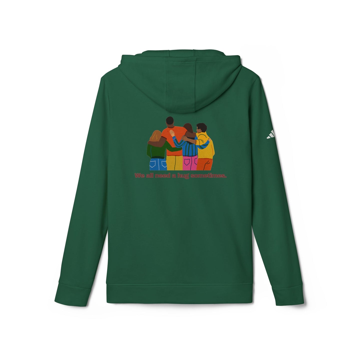 adidas® Personalized Unisex Fleece Hoodie by Gravitee | HUG IT OUT