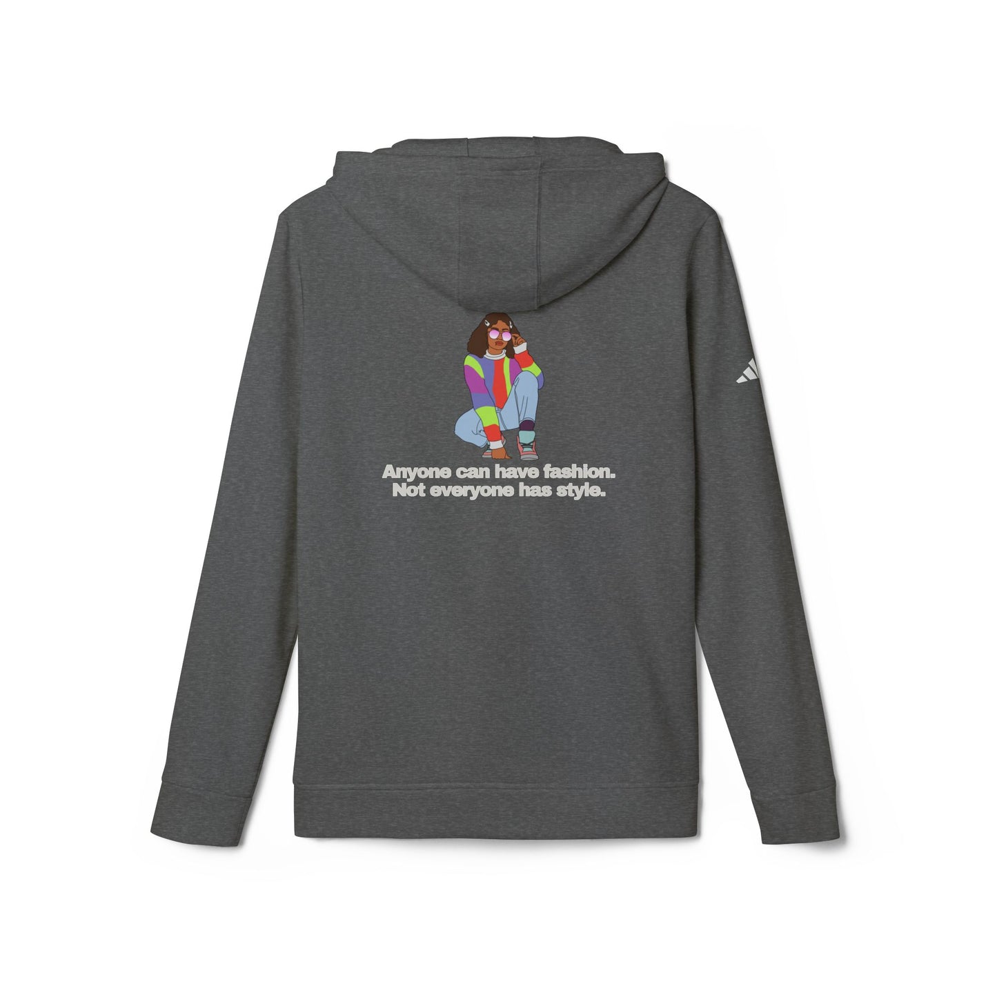 adidas® Personalized Unisex Fleece Hoodie by Gravitee | ANYBODY CAN HAVE FASHION