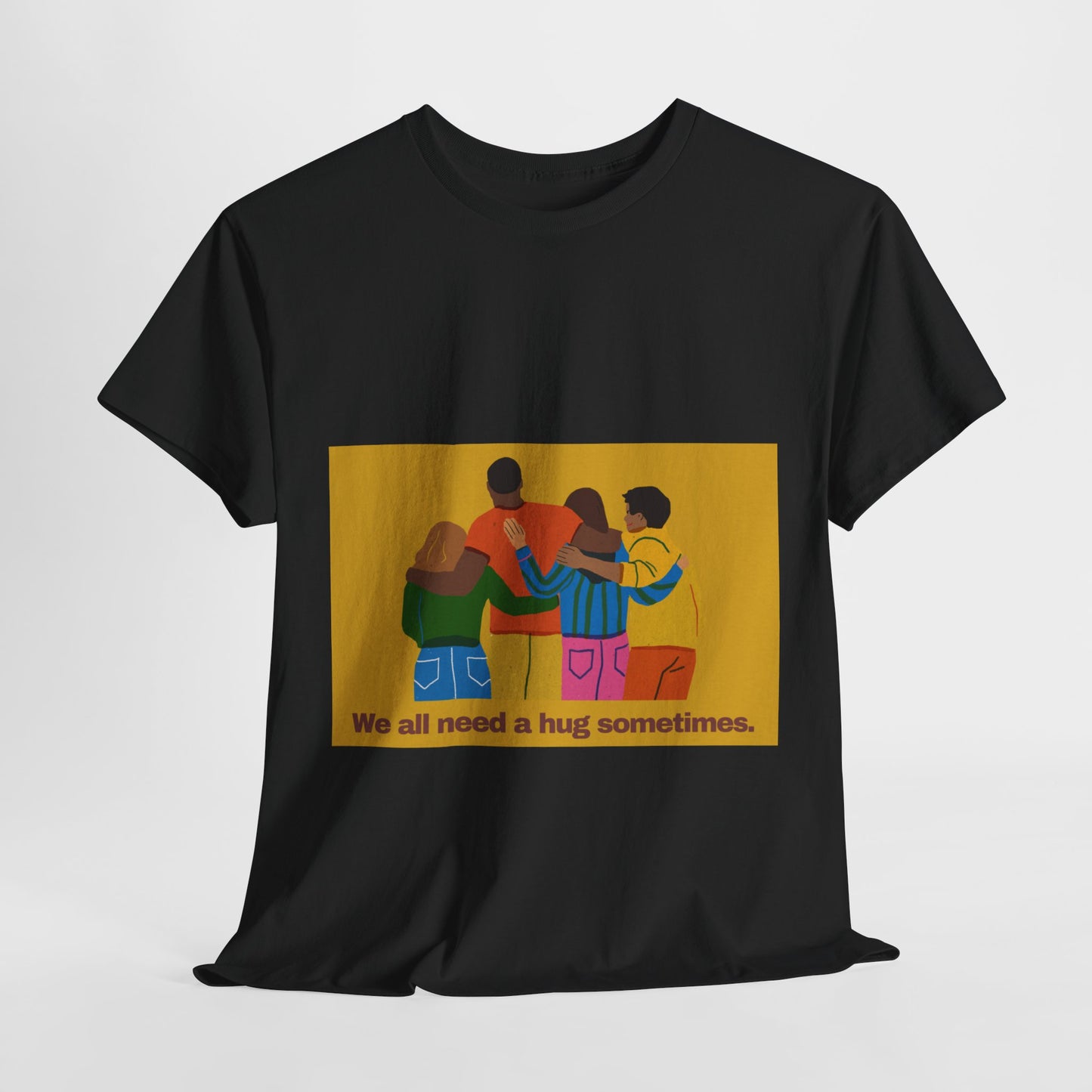 Gravitee 100% Cotton Graphic Adult T-Shirt | HUG IT OUT