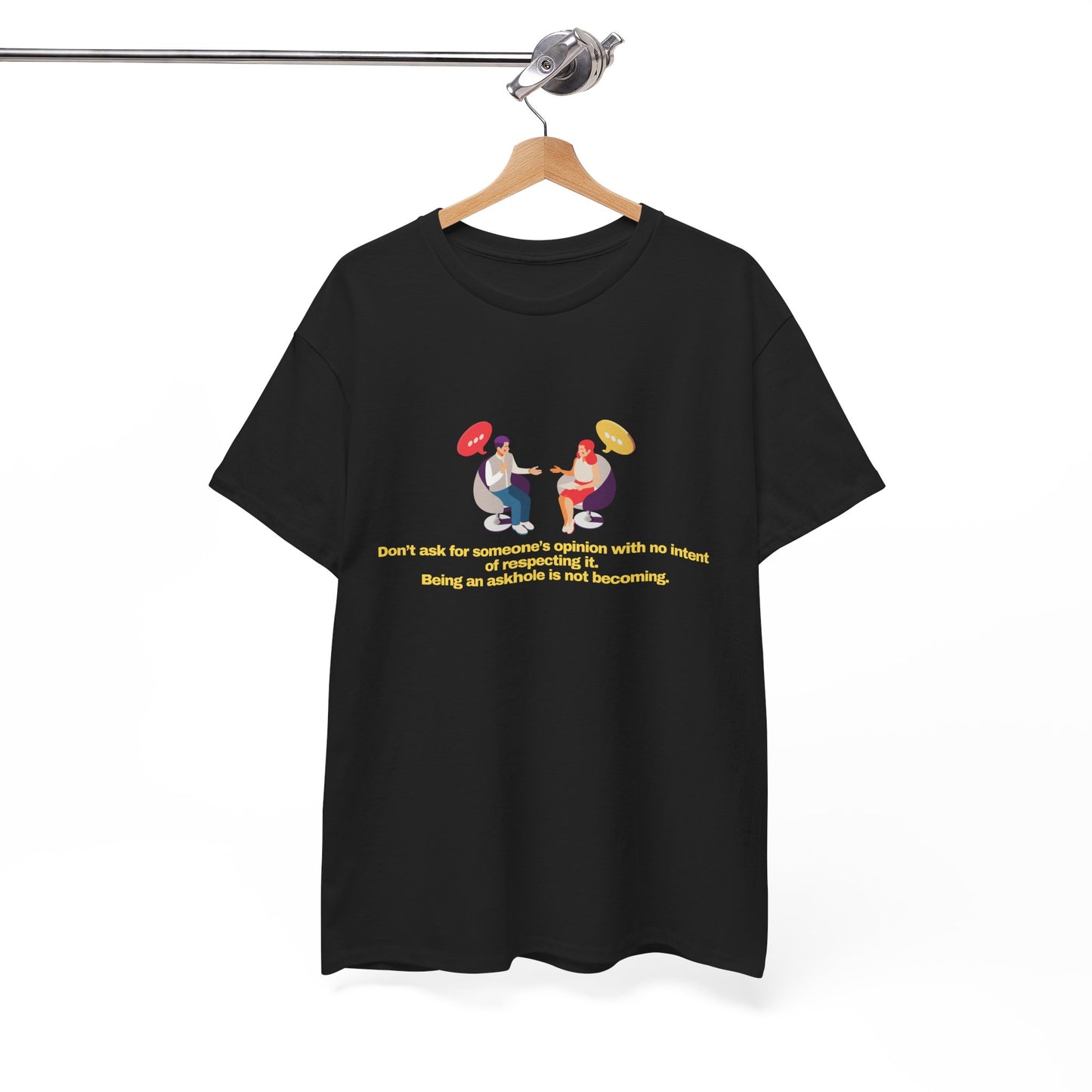 Gravitee 100% Cotton Graphic Adult T-Shirt | BEING AN ASKHOLE...