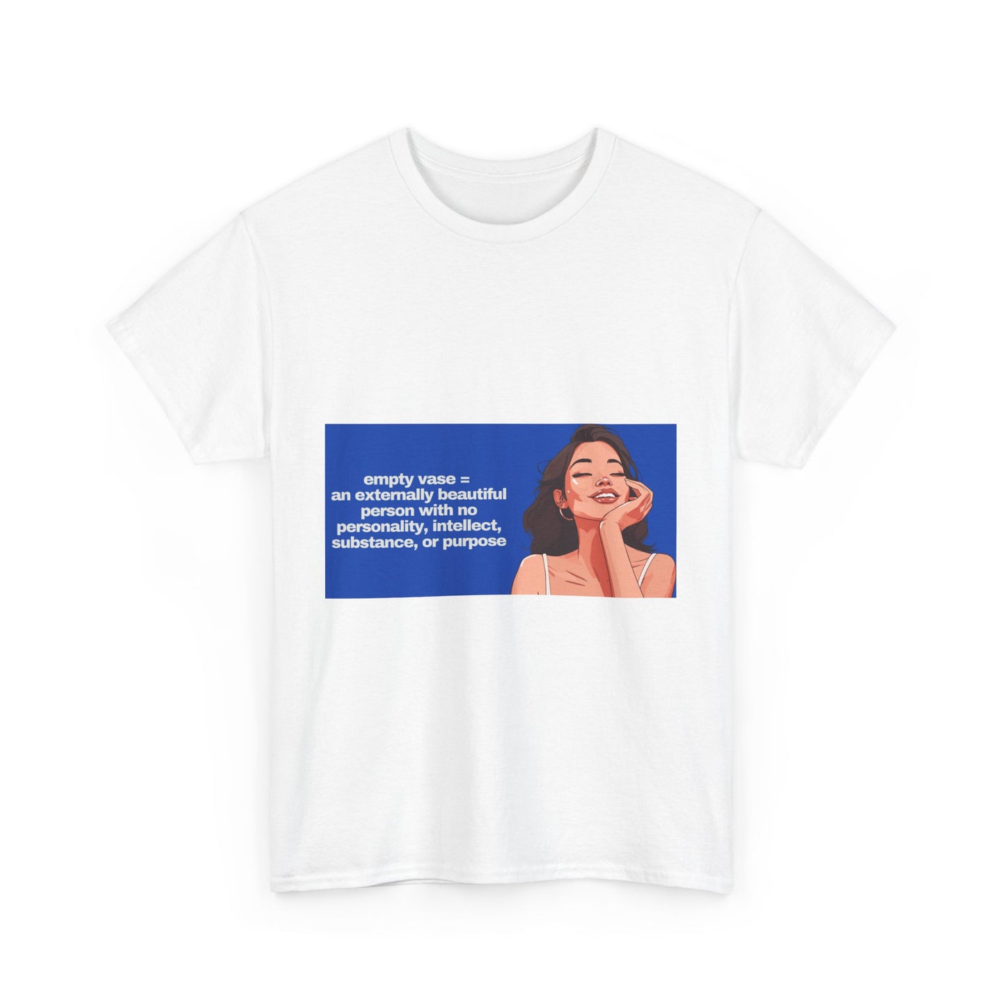 Gravitee 100% Cotton Graphic Adult T-Shirt | EMPTY VASE