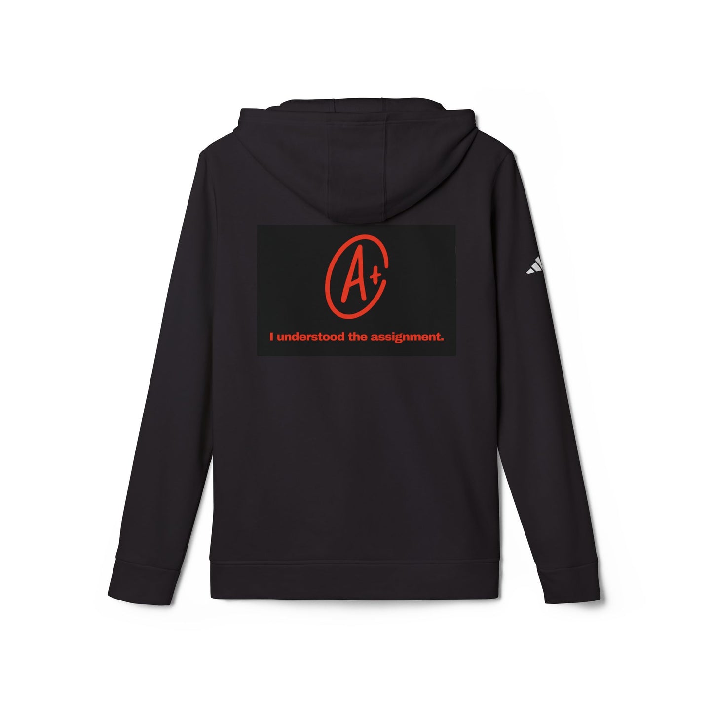 adidas® Personalized Unisex Fleece Hoodie by Gravitee | I UNDERSTOOD THE ASSISGNMENT