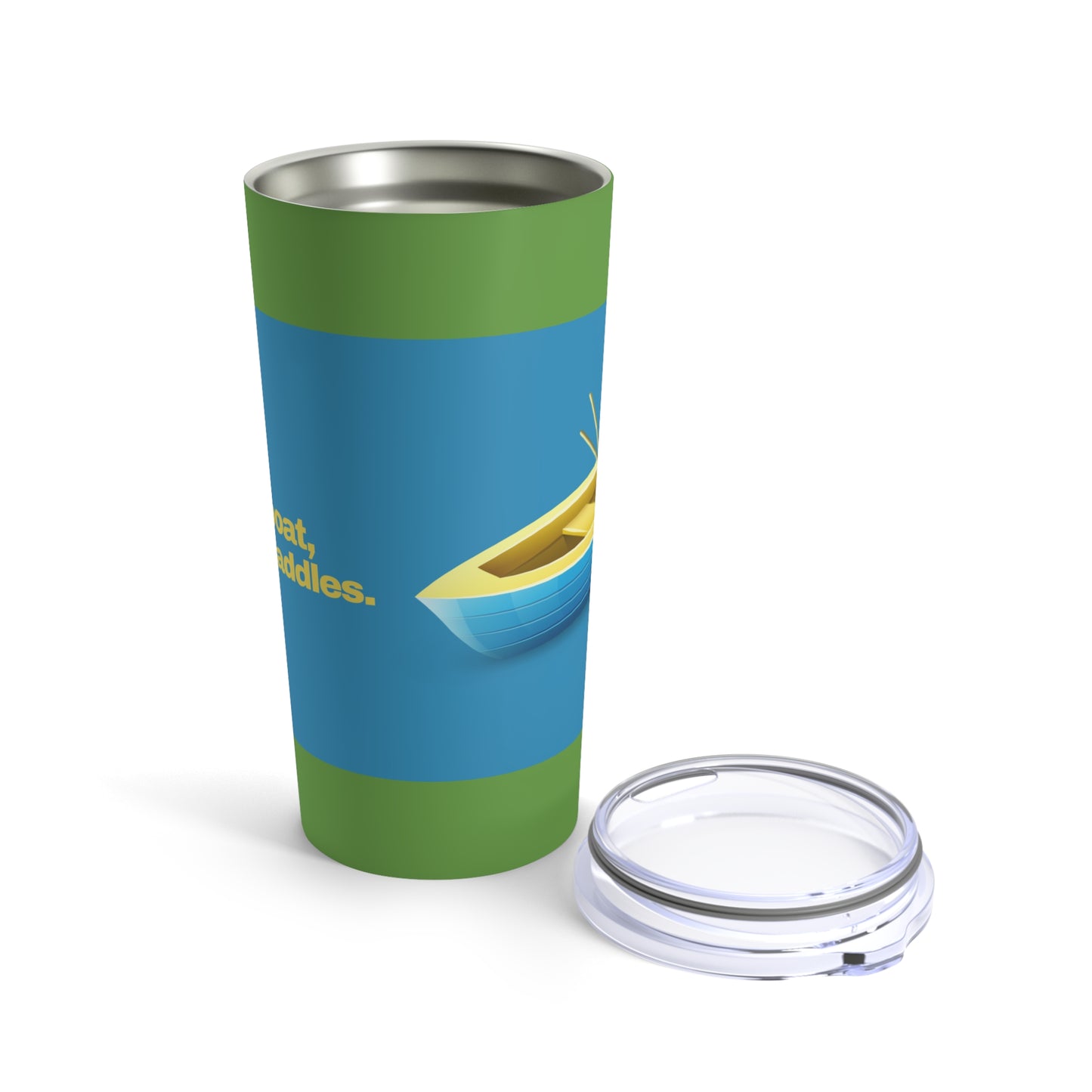 GRAVITEE Same boat, different paddles Tumbler 20oz