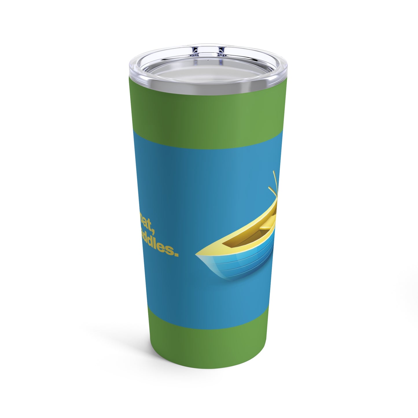 GRAVITEE Same boat, different paddles Tumbler 20oz