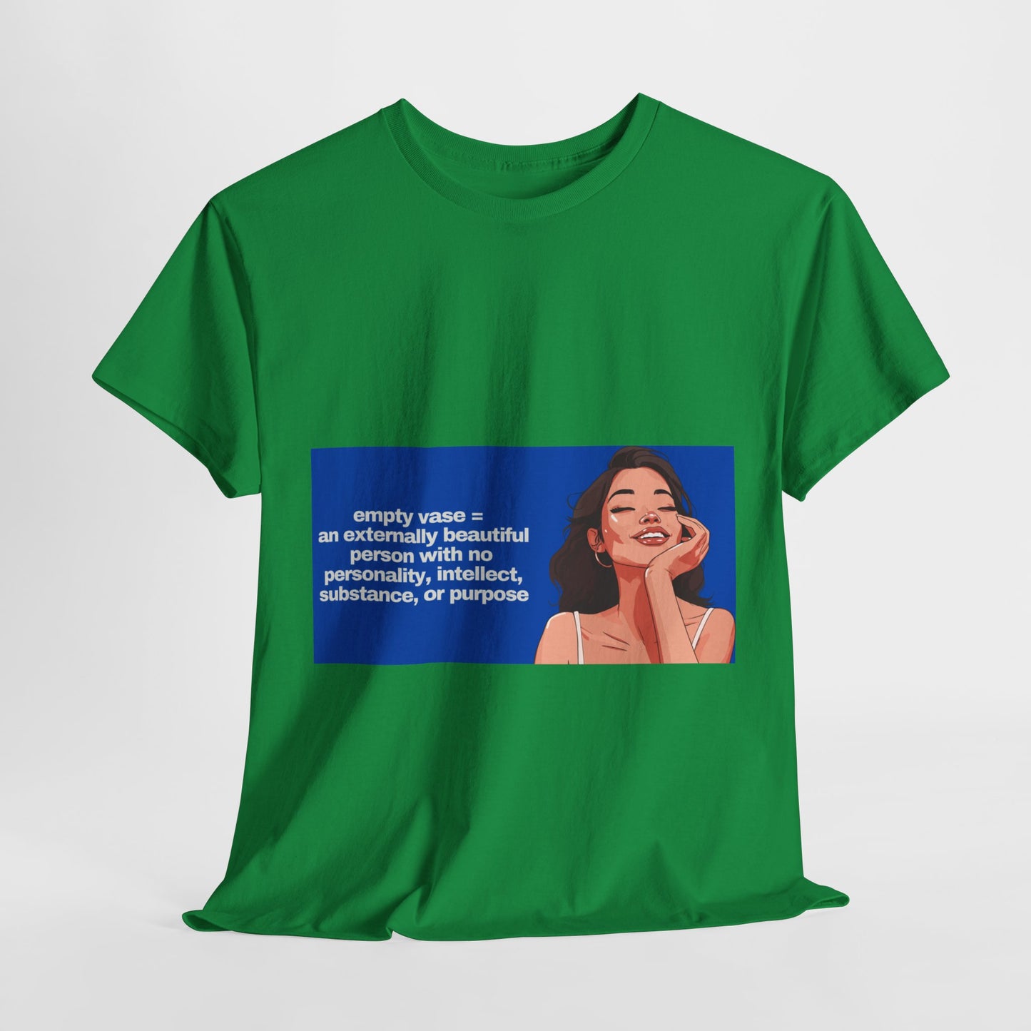 Gravitee 100% Cotton Graphic Adult T-Shirt | EMPTY VASE