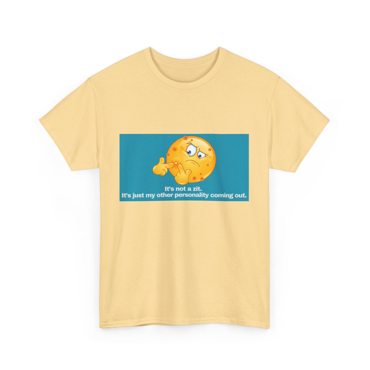 Gravitee 100% Cotton Graphic Adult T-Shirt | IIT'S NOT A ZIT